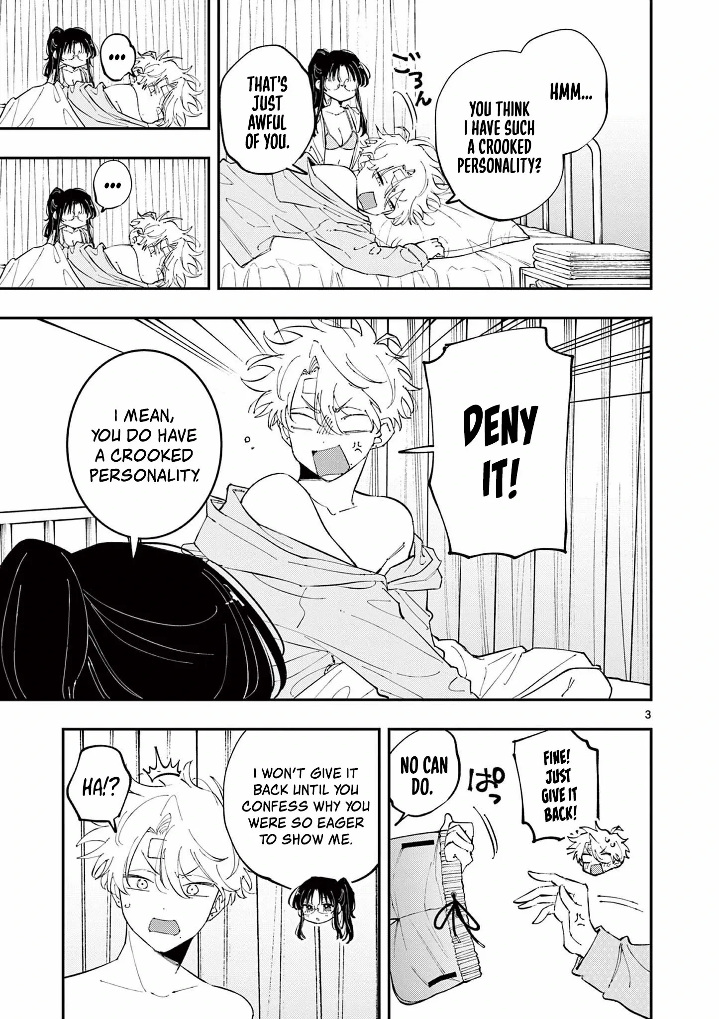 The Person Sitting Next to Me Looking at Me with Perverted Eyes Chapter 73 - page 3