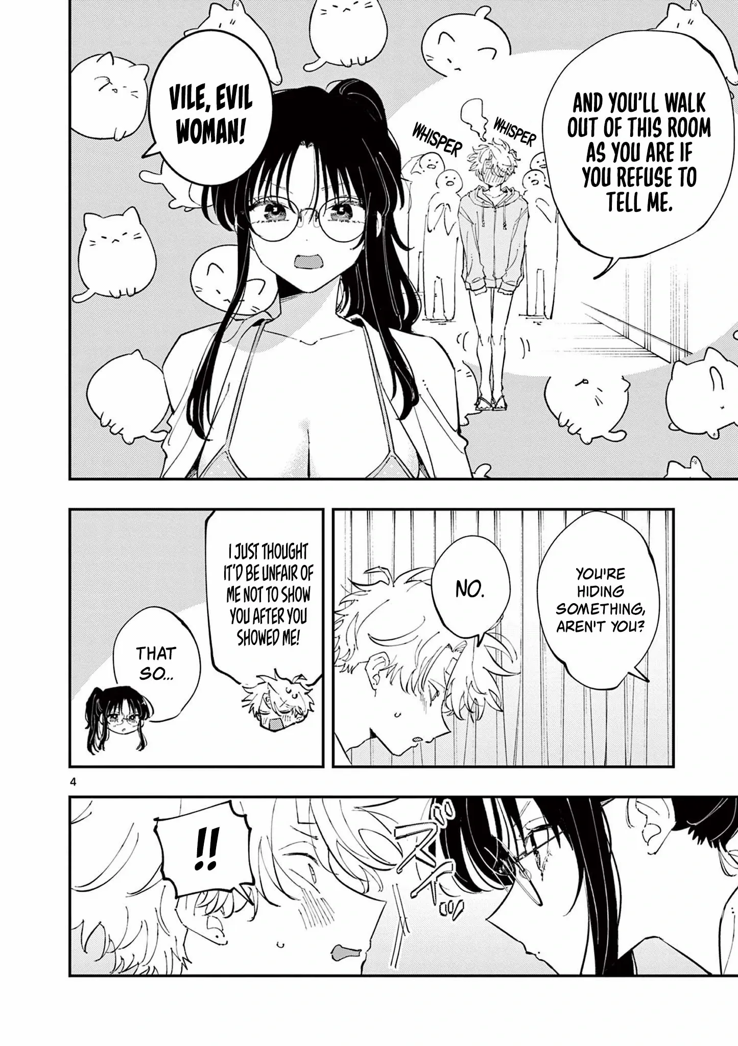 The Person Sitting Next to Me Looking at Me with Perverted Eyes Chapter 73 - page 4