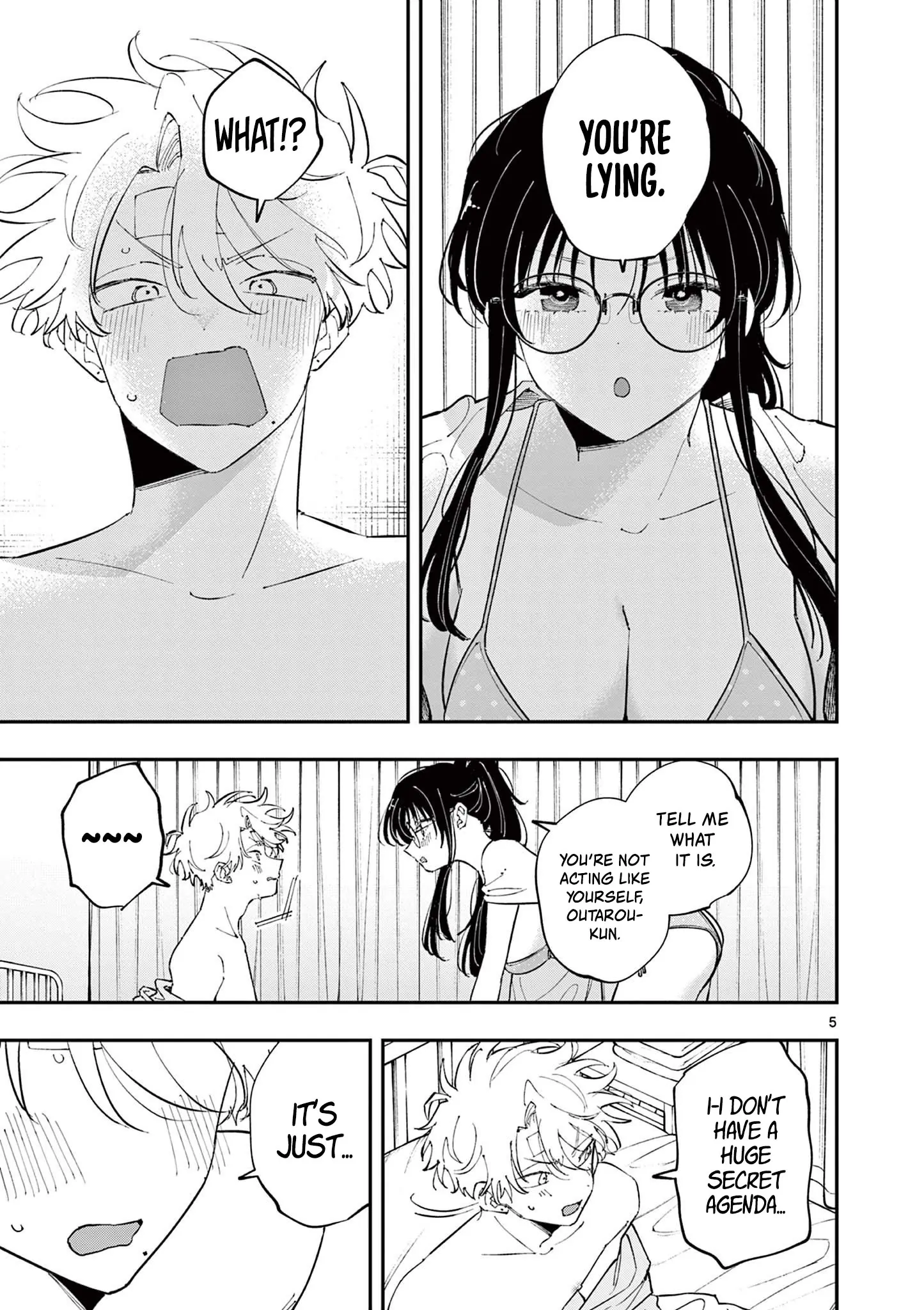 The Person Sitting Next to Me Looking at Me with Perverted Eyes Chapter 73 - page 5