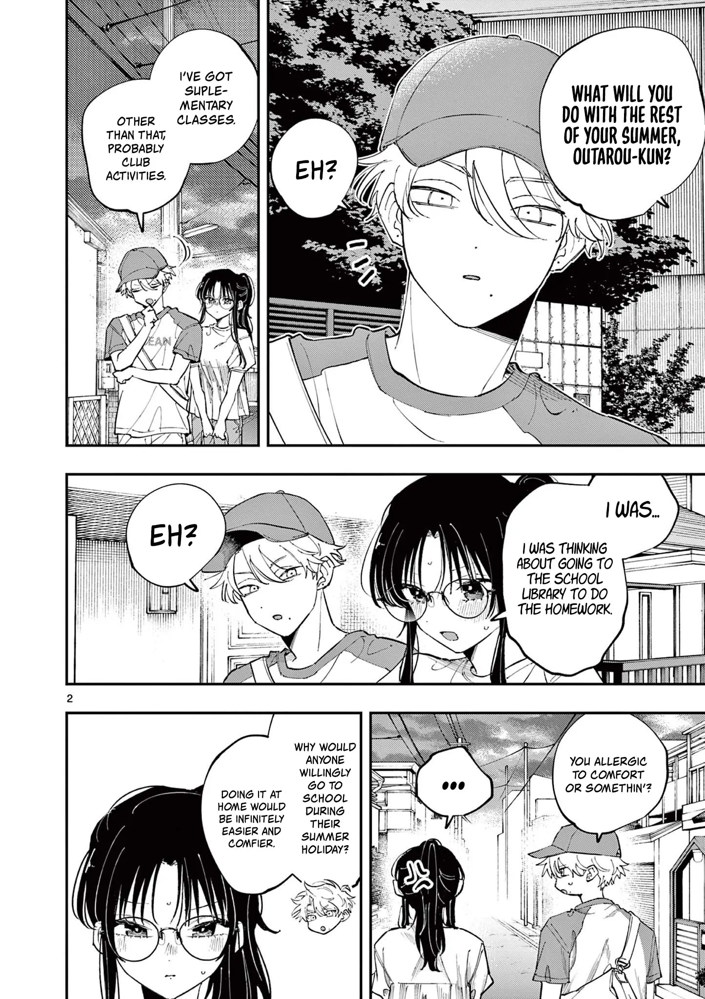 The Person Sitting Next to Me Looking at Me with Perverted Eyes Chapter 75 - page 2