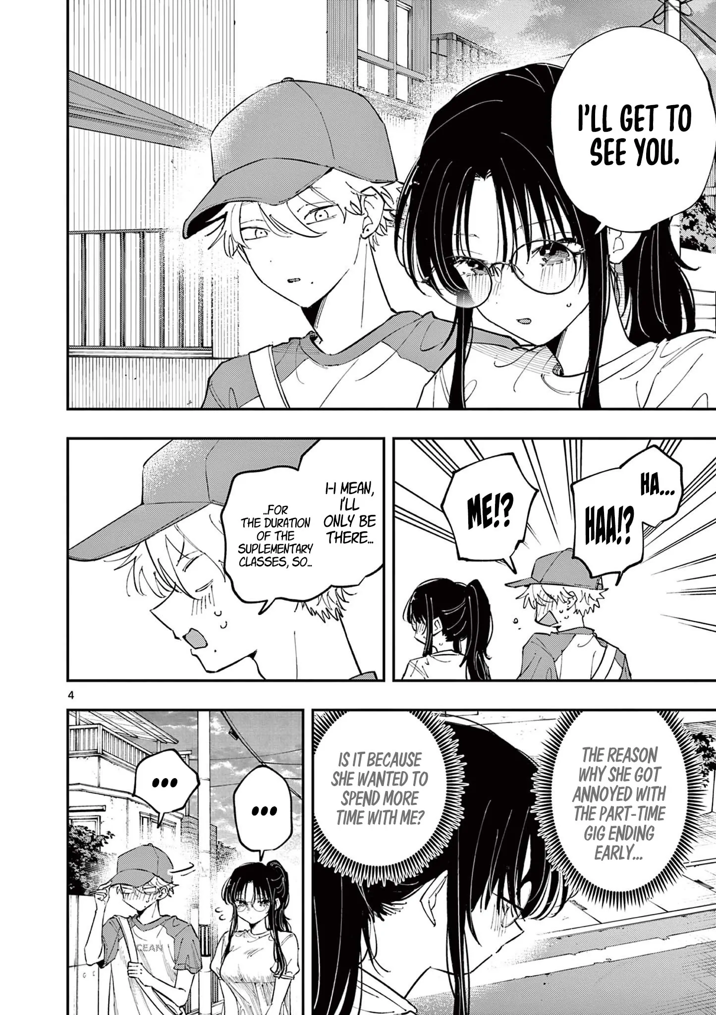 The Person Sitting Next to Me Looking at Me with Perverted Eyes Chapter 75 - page 4