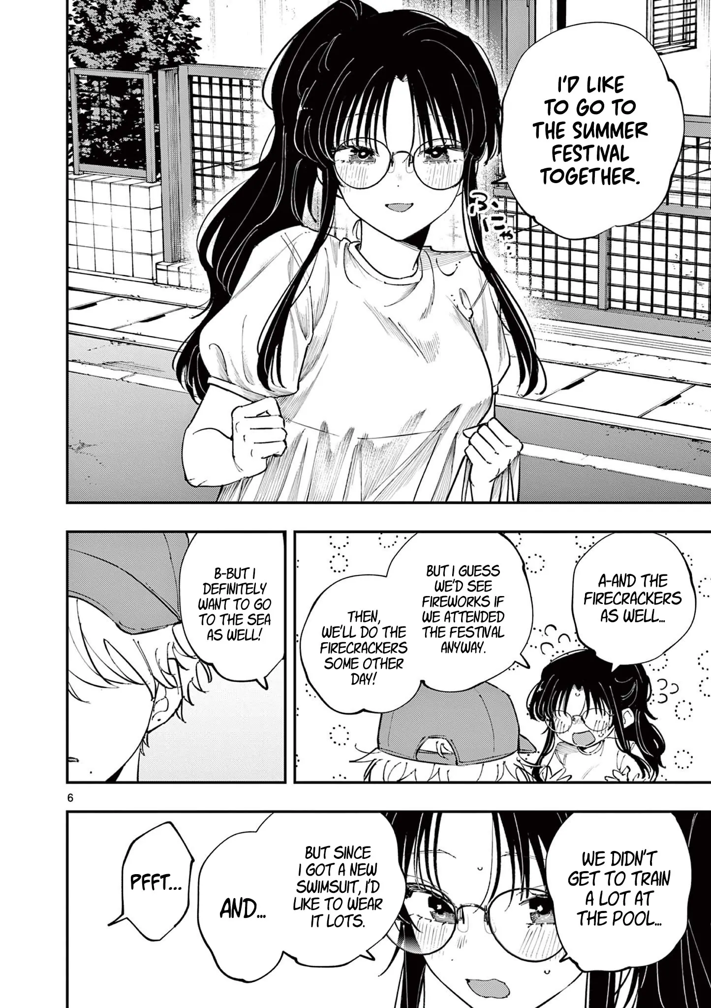 The Person Sitting Next to Me Looking at Me with Perverted Eyes Chapter 75 - page 6
