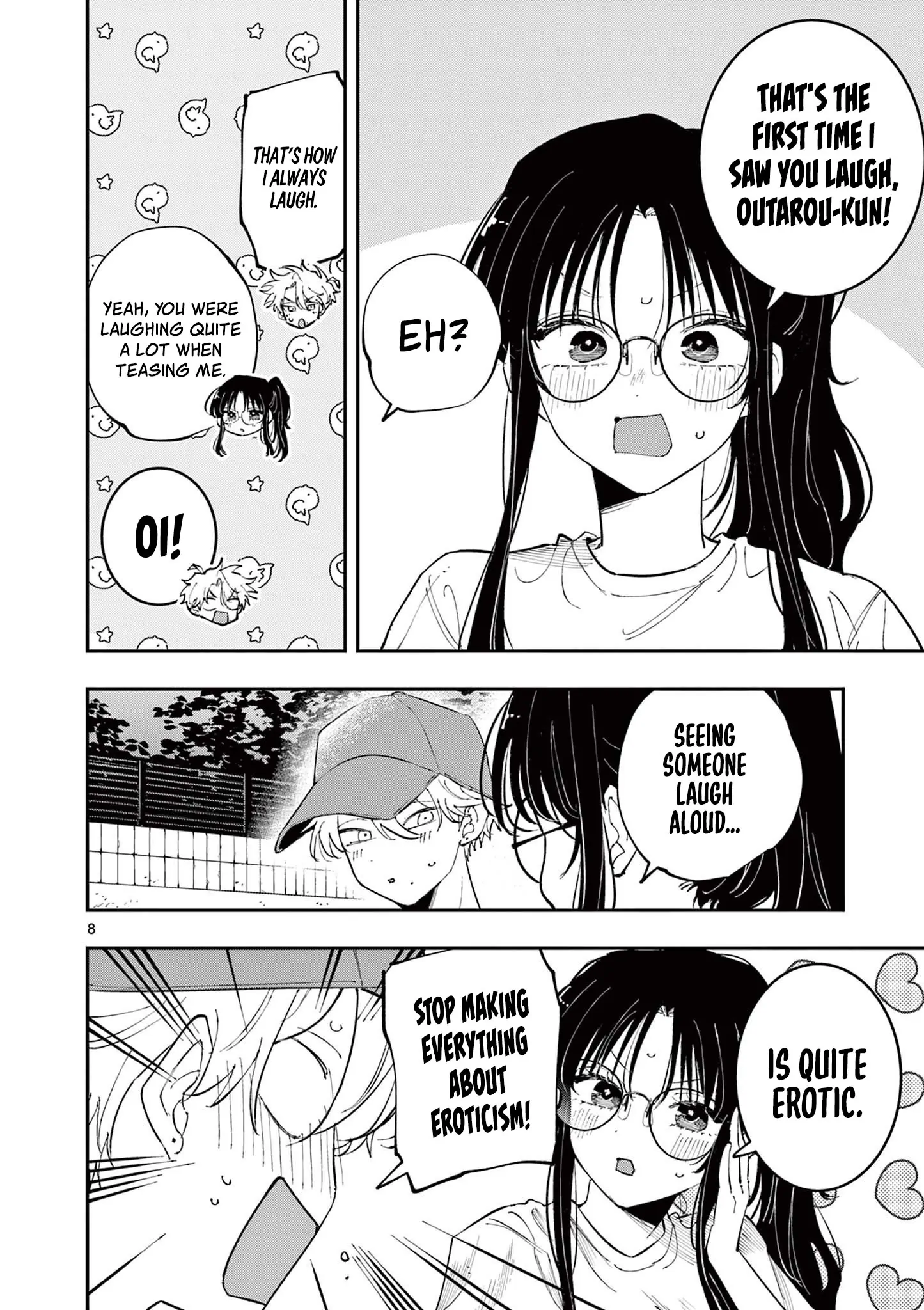 The Person Sitting Next to Me Looking at Me with Perverted Eyes Chapter 75 - page 8