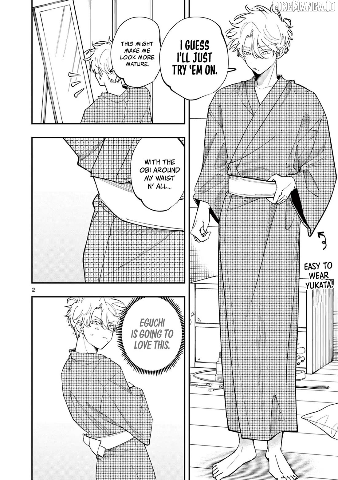 The Person Sitting Next to Me Looking at Me with Perverted Eyes Chapter 76 - page 2