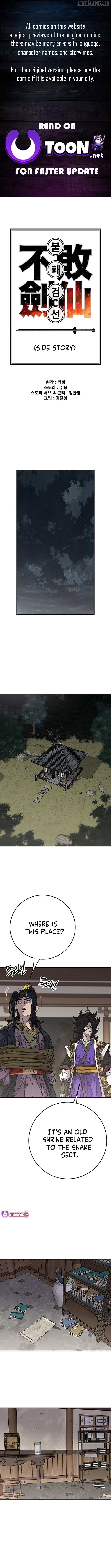 The Undefeatable Swordsman Chapter 270 - page 1