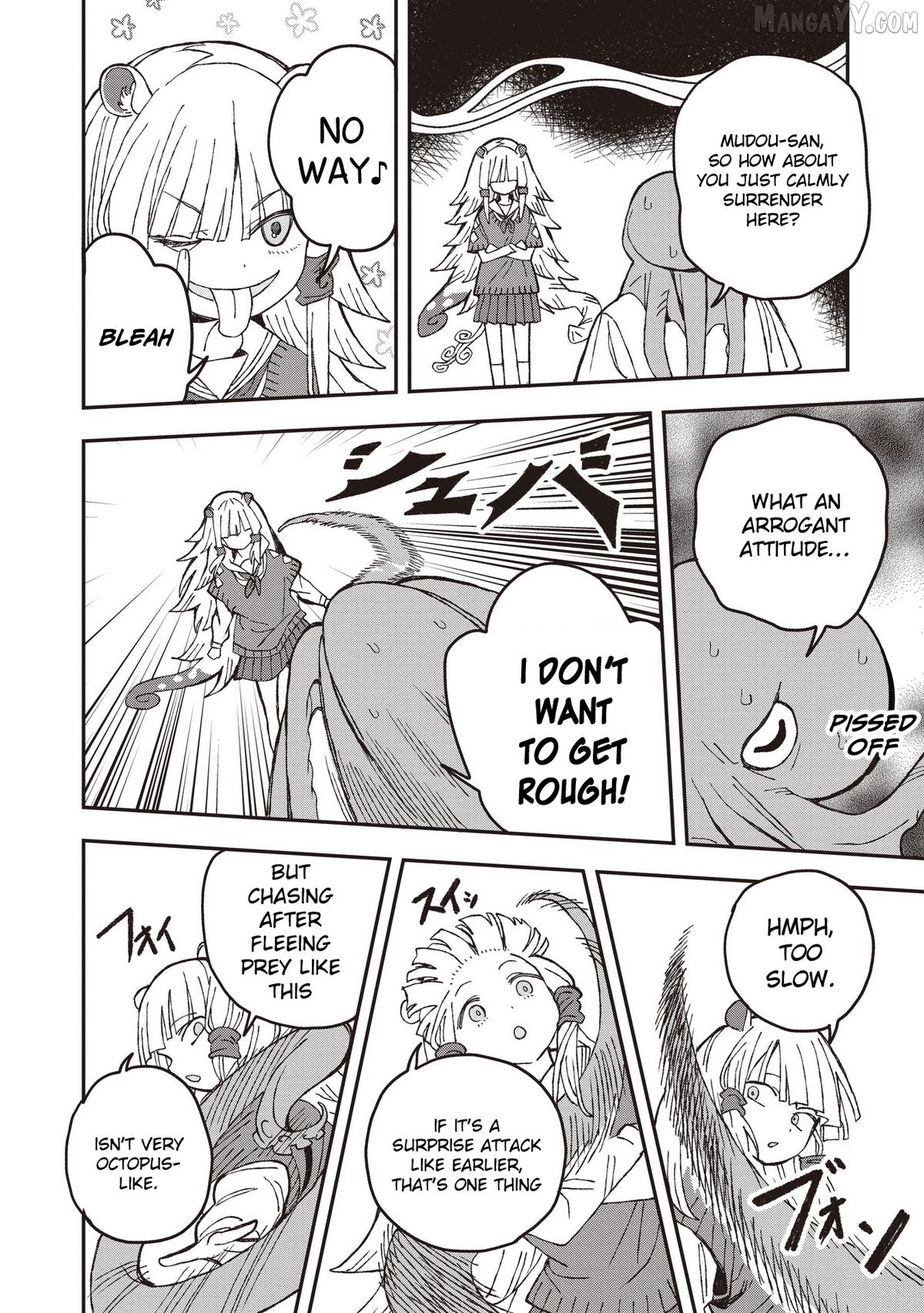 Mizudako-Chan Kara Wa Nigerarenai! Chapter 28 - page 10