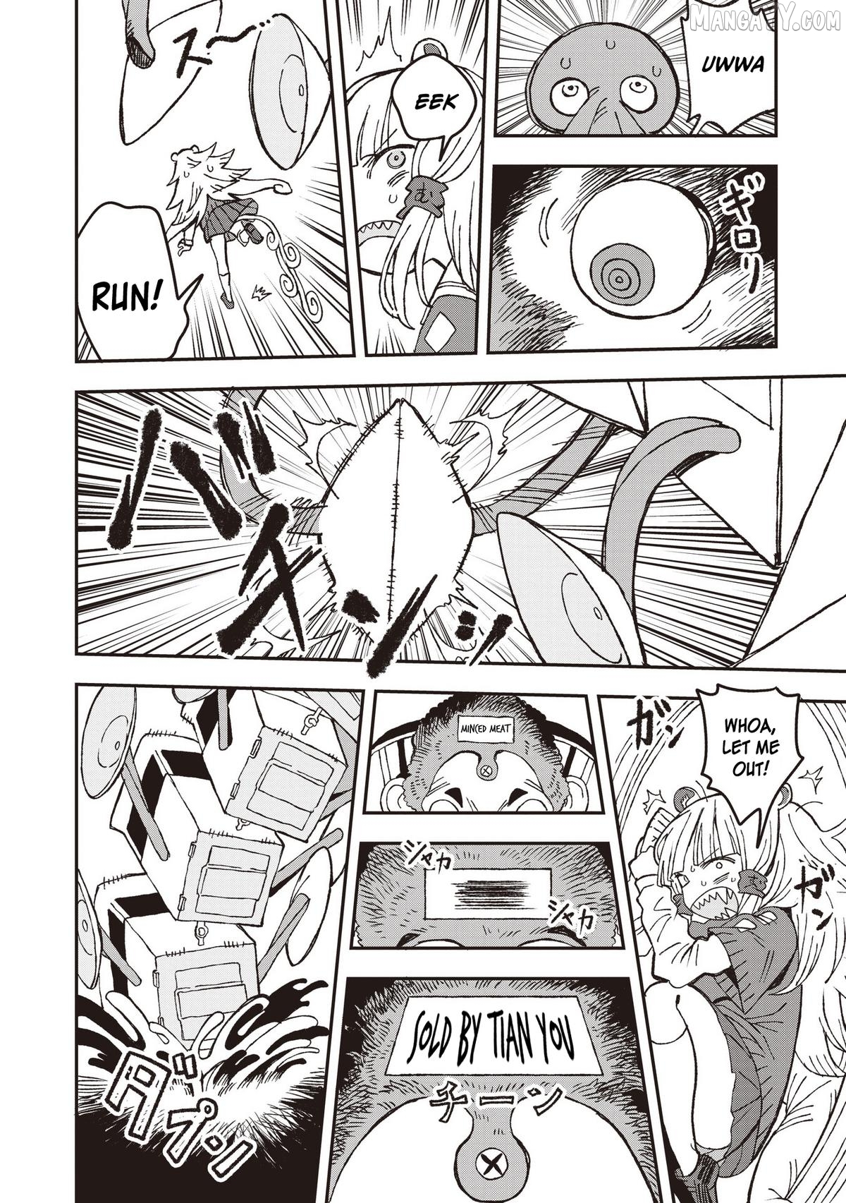 Mizudako-Chan Kara Wa Nigerarenai! Chapter 28 - page 14