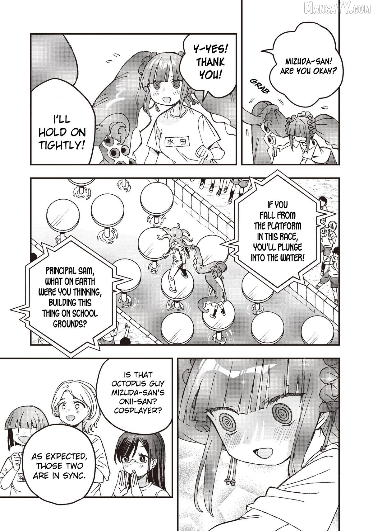Mizudako-Chan Kara Wa Nigerarenai! Chapter 28 - page 19
