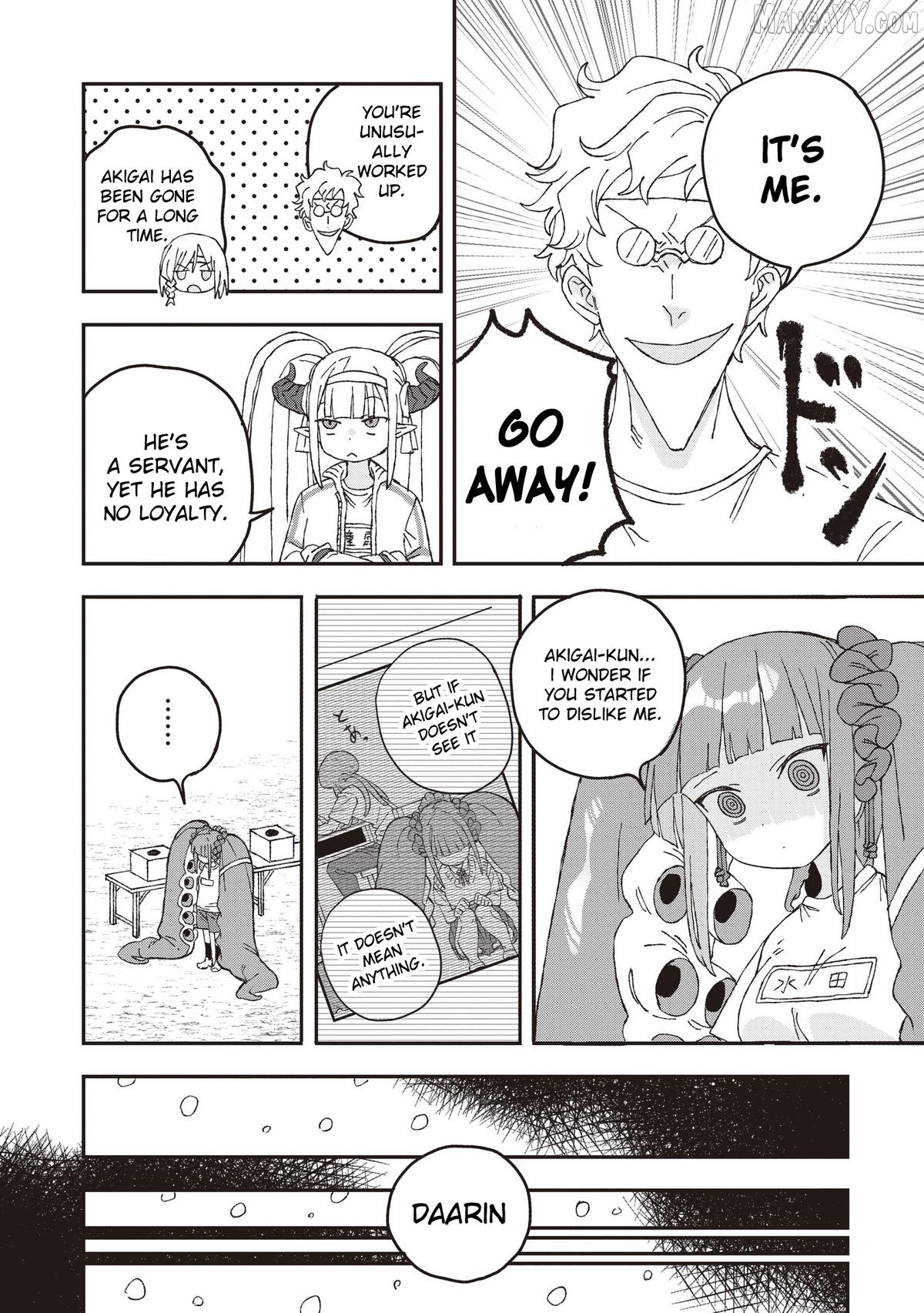 Mizudako-Chan Kara Wa Nigerarenai! Chapter 28 - page 2