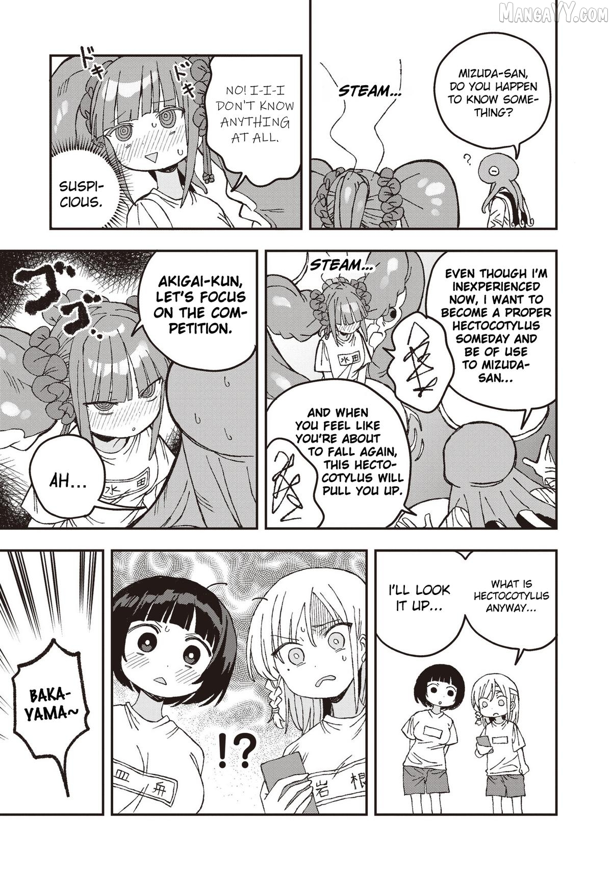 Mizudako-Chan Kara Wa Nigerarenai! Chapter 28 - page 23