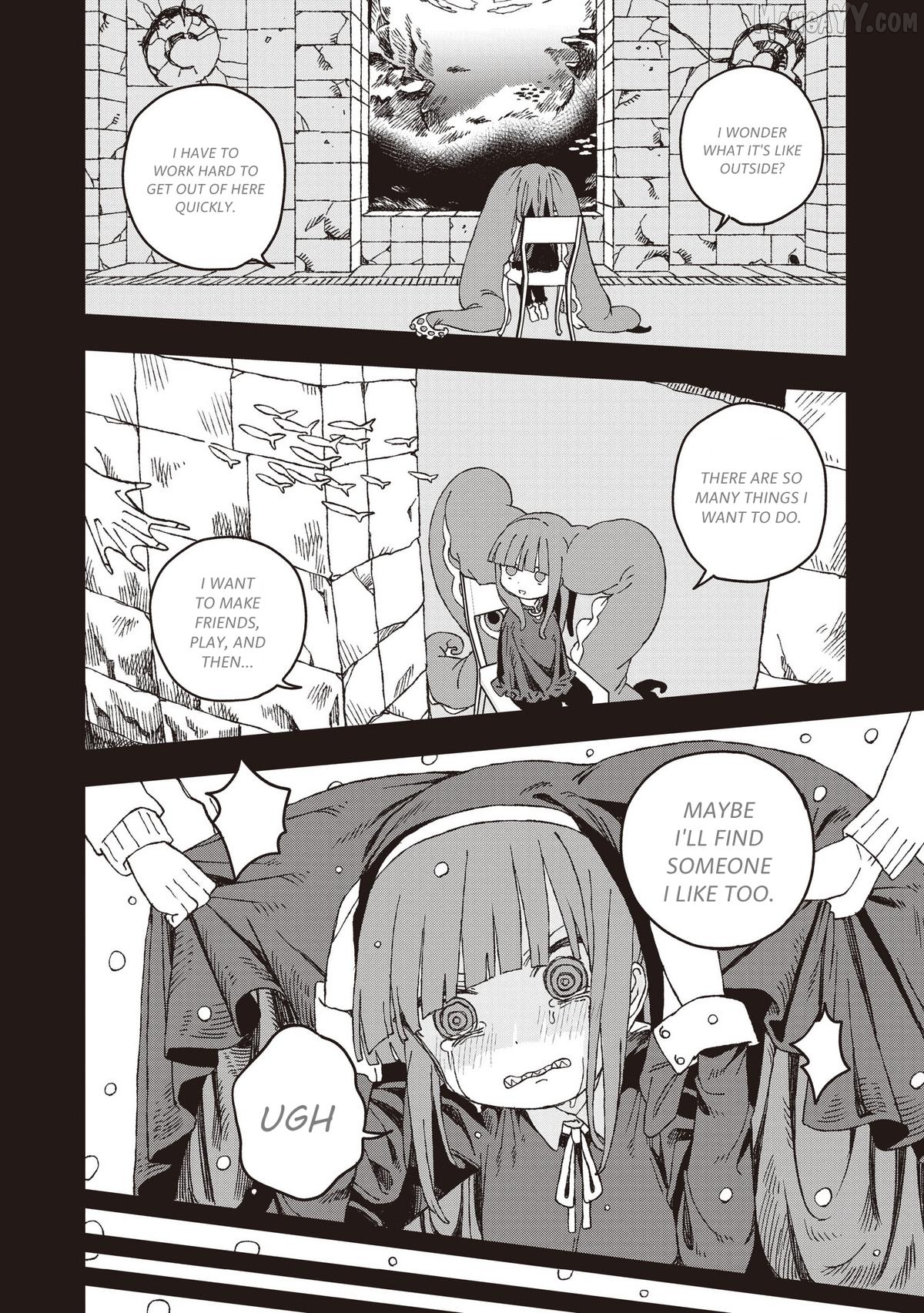 Mizudako-Chan Kara Wa Nigerarenai! Chapter 28 - page 4