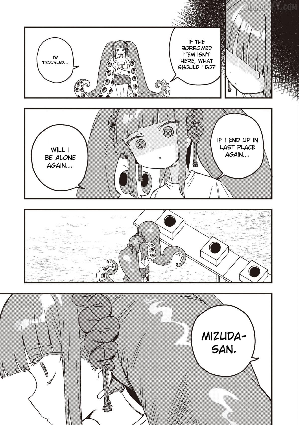 Mizudako-Chan Kara Wa Nigerarenai! Chapter 28 - page 5