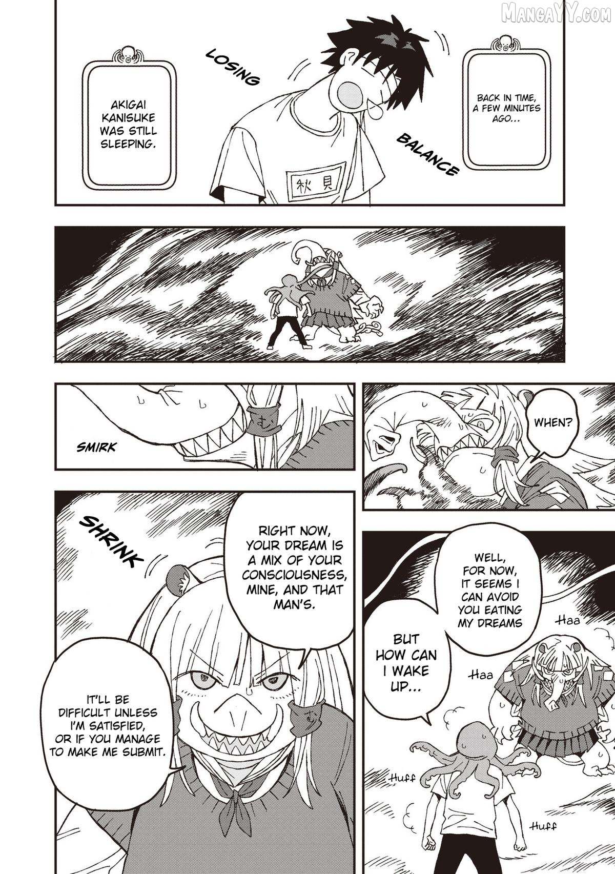 Mizudako-Chan Kara Wa Nigerarenai! Chapter 28 - page 8