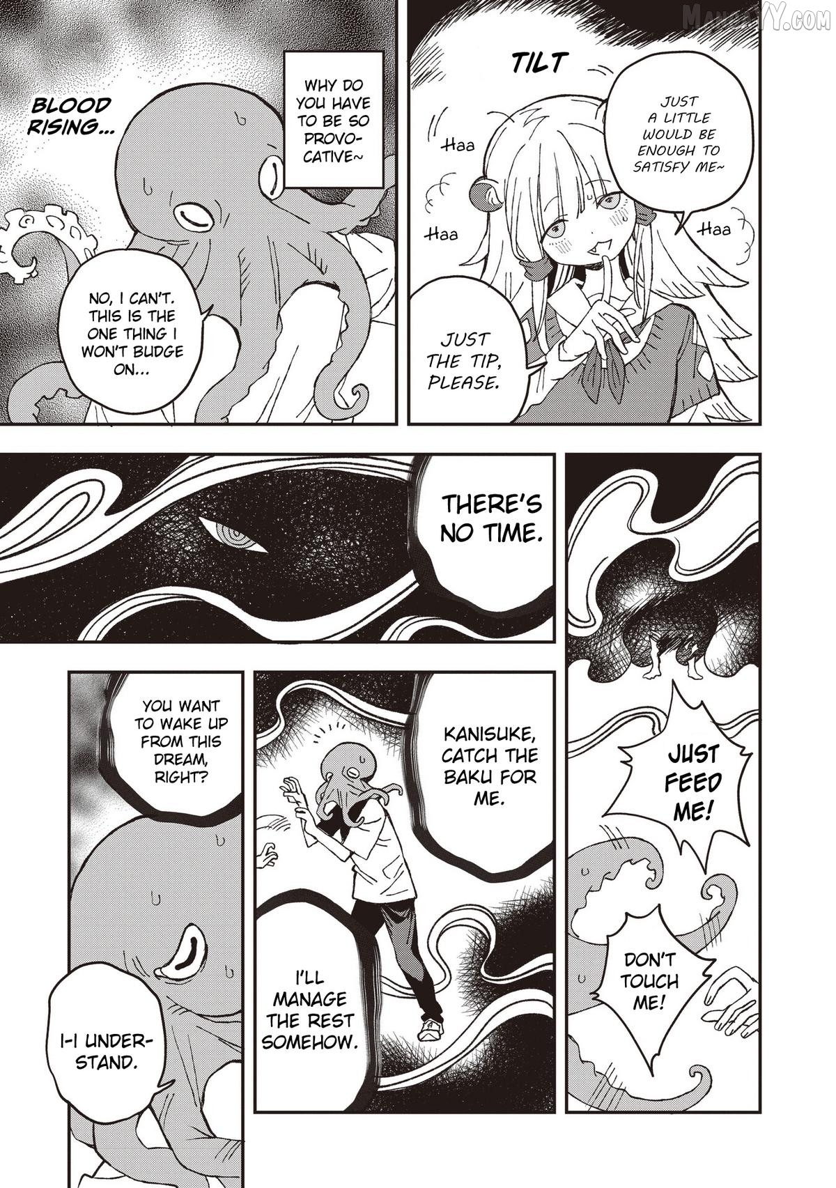 Mizudako-Chan Kara Wa Nigerarenai! Chapter 28 - page 9