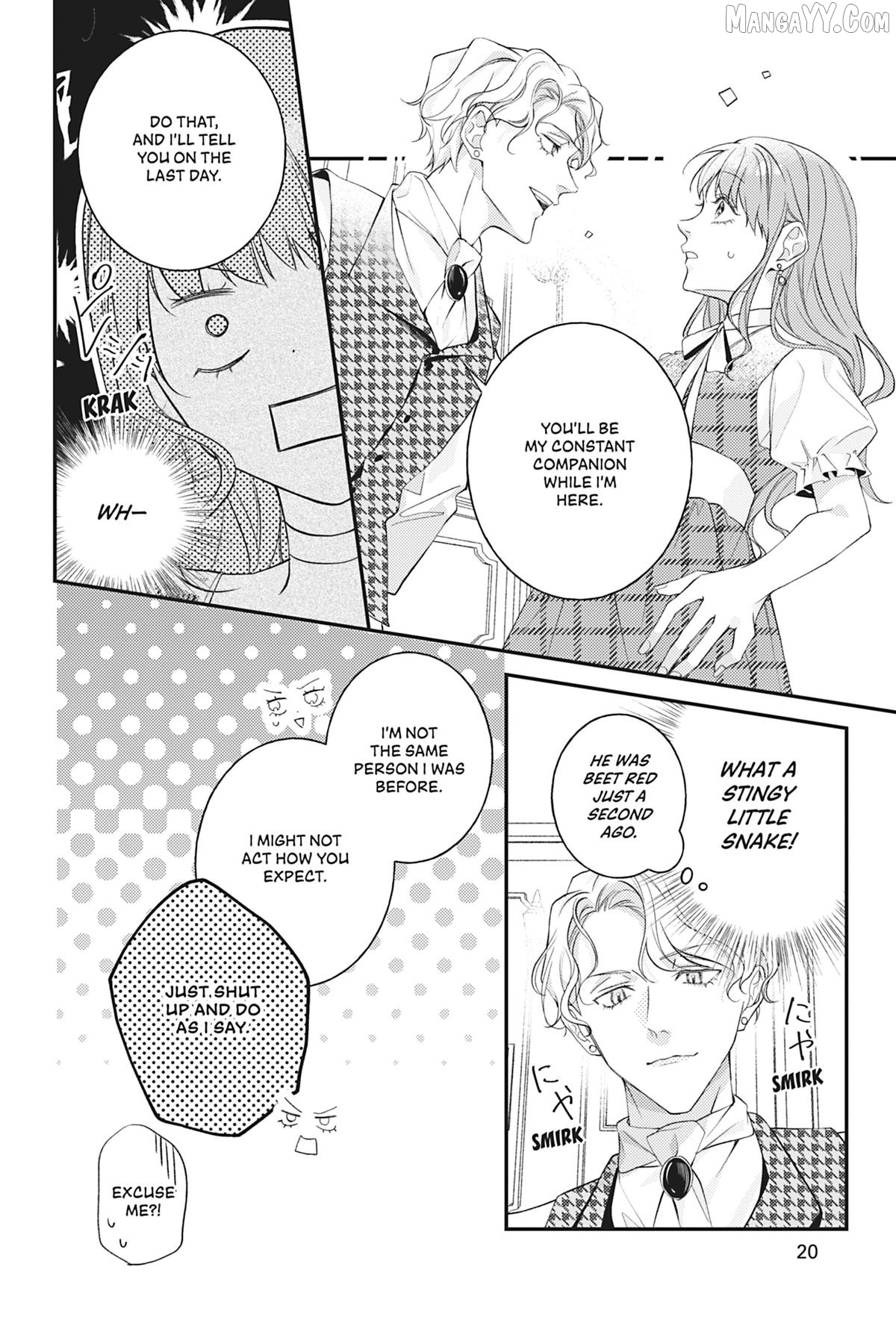 I Was Reincarnated as the Heroine on the Verge of a Bad Ending, and I'm Determined to Fall in Love! Chapter 25 - page 20