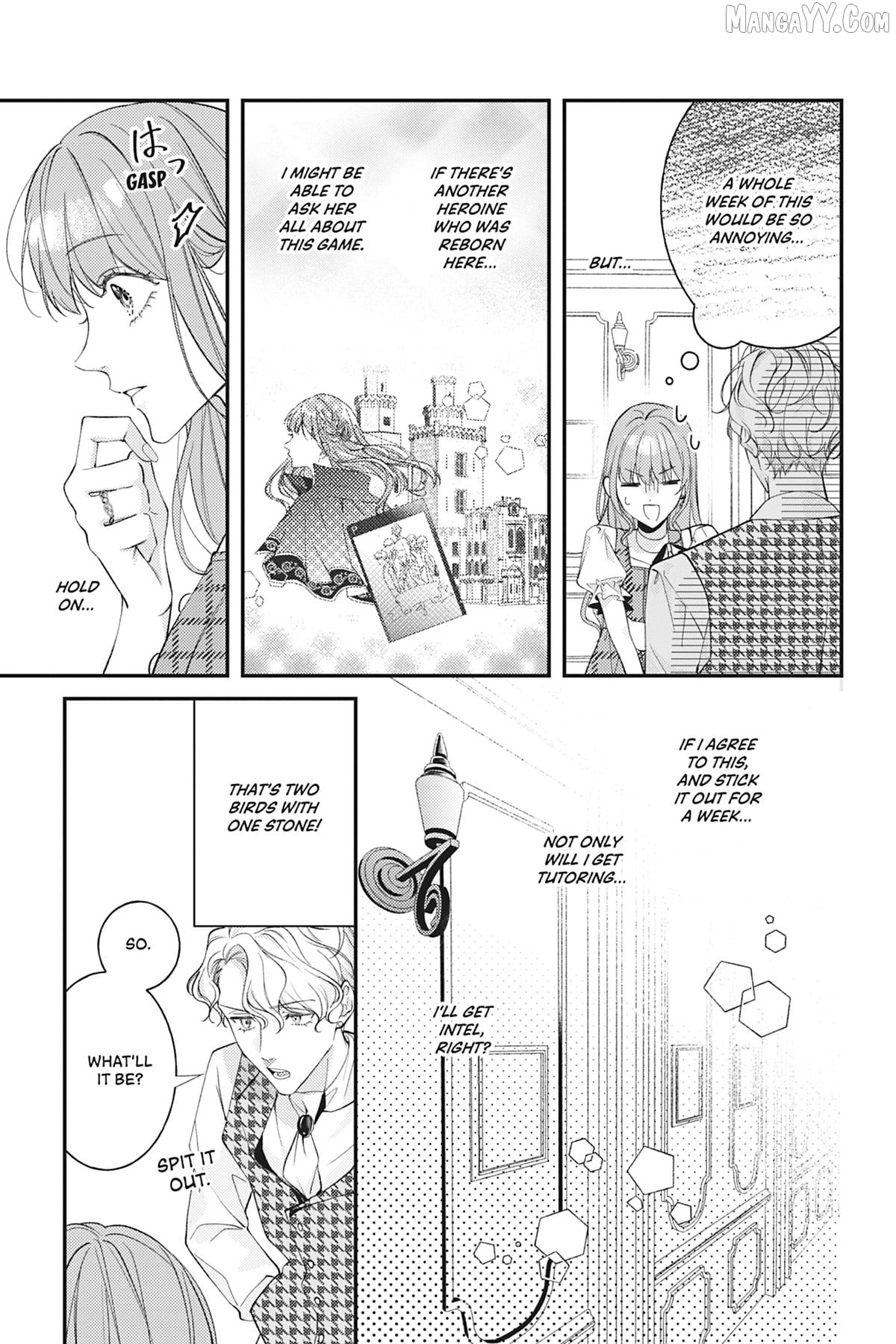 I Was Reincarnated as the Heroine on the Verge of a Bad Ending, and I'm Determined to Fall in Love! Chapter 25 - page 21