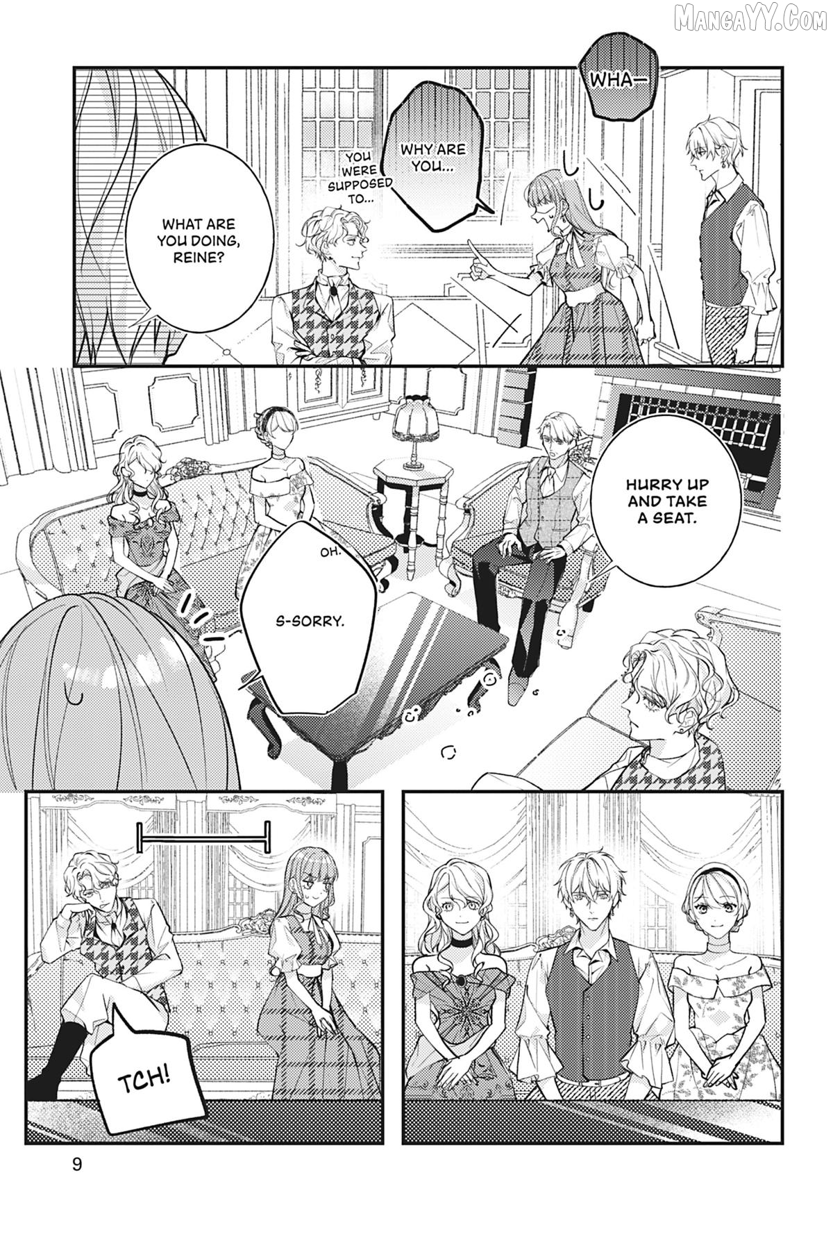 I Was Reincarnated as the Heroine on the Verge of a Bad Ending, and I'm Determined to Fall in Love! Chapter 25 - page 9