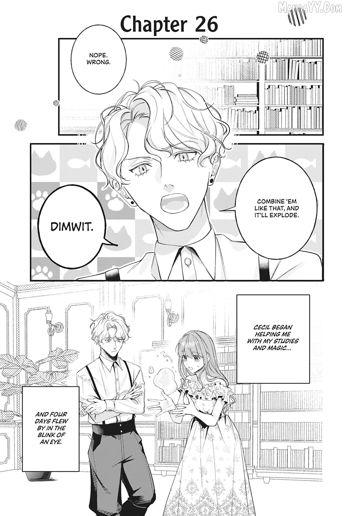 I Was Reincarnated as the Heroine on the Verge of a Bad Ending, and I'm Determined to Fall in Love! Chapter 26 - page 1