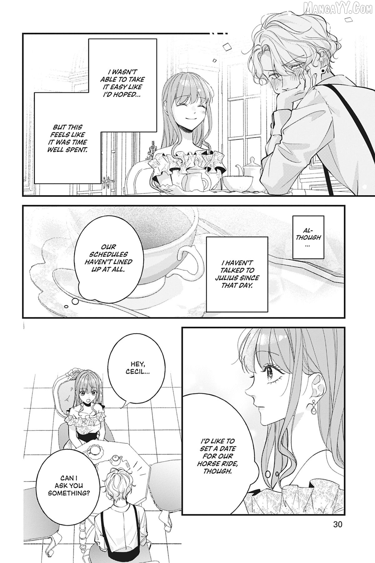 I Was Reincarnated as the Heroine on the Verge of a Bad Ending, and I'm Determined to Fall in Love! Chapter 26 - page 4