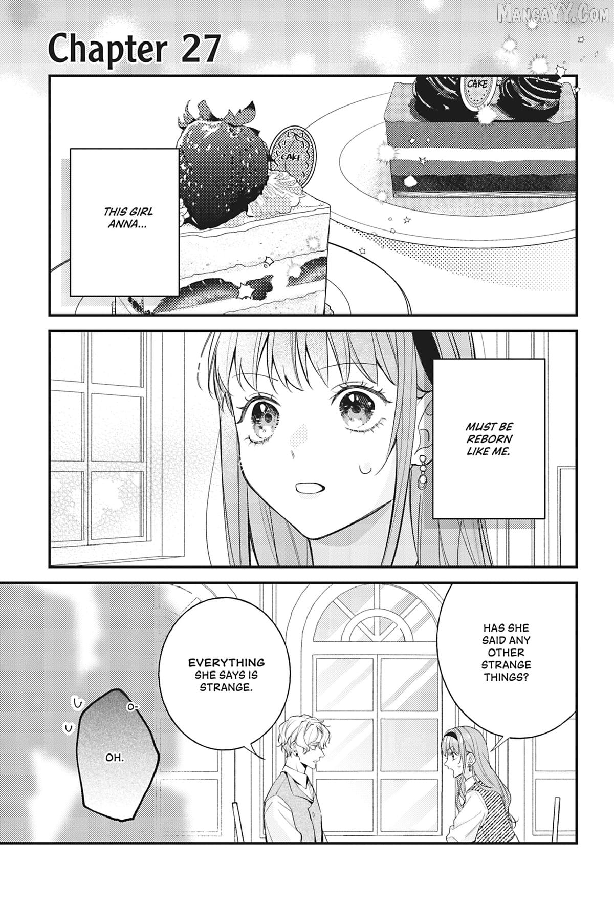 I Was Reincarnated as the Heroine on the Verge of a Bad Ending, and I'm Determined to Fall in Love! Chapter 27 - page 1