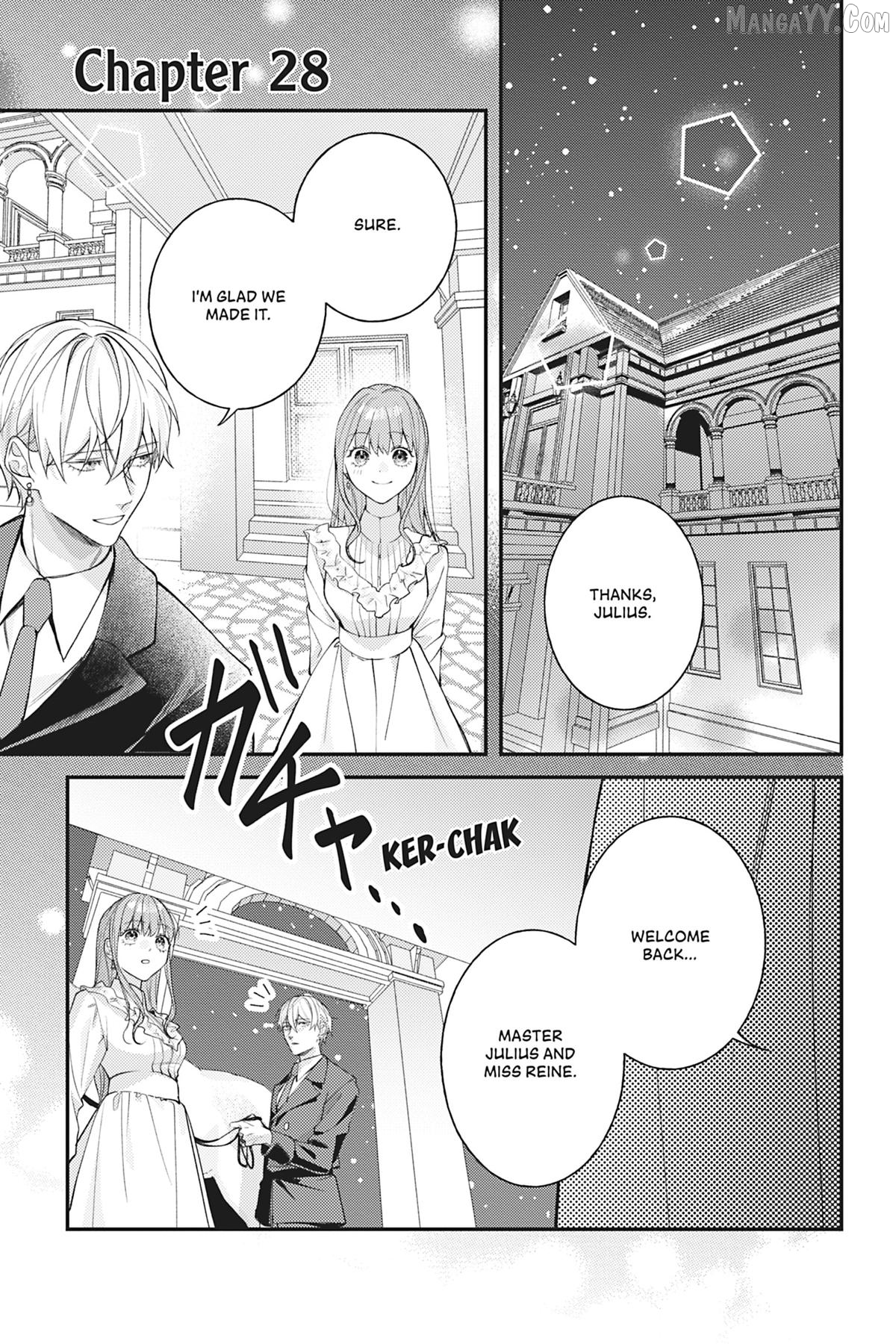 I Was Reincarnated as the Heroine on the Verge of a Bad Ending, and I'm Determined to Fall in Love! Chapter 28 - page 1