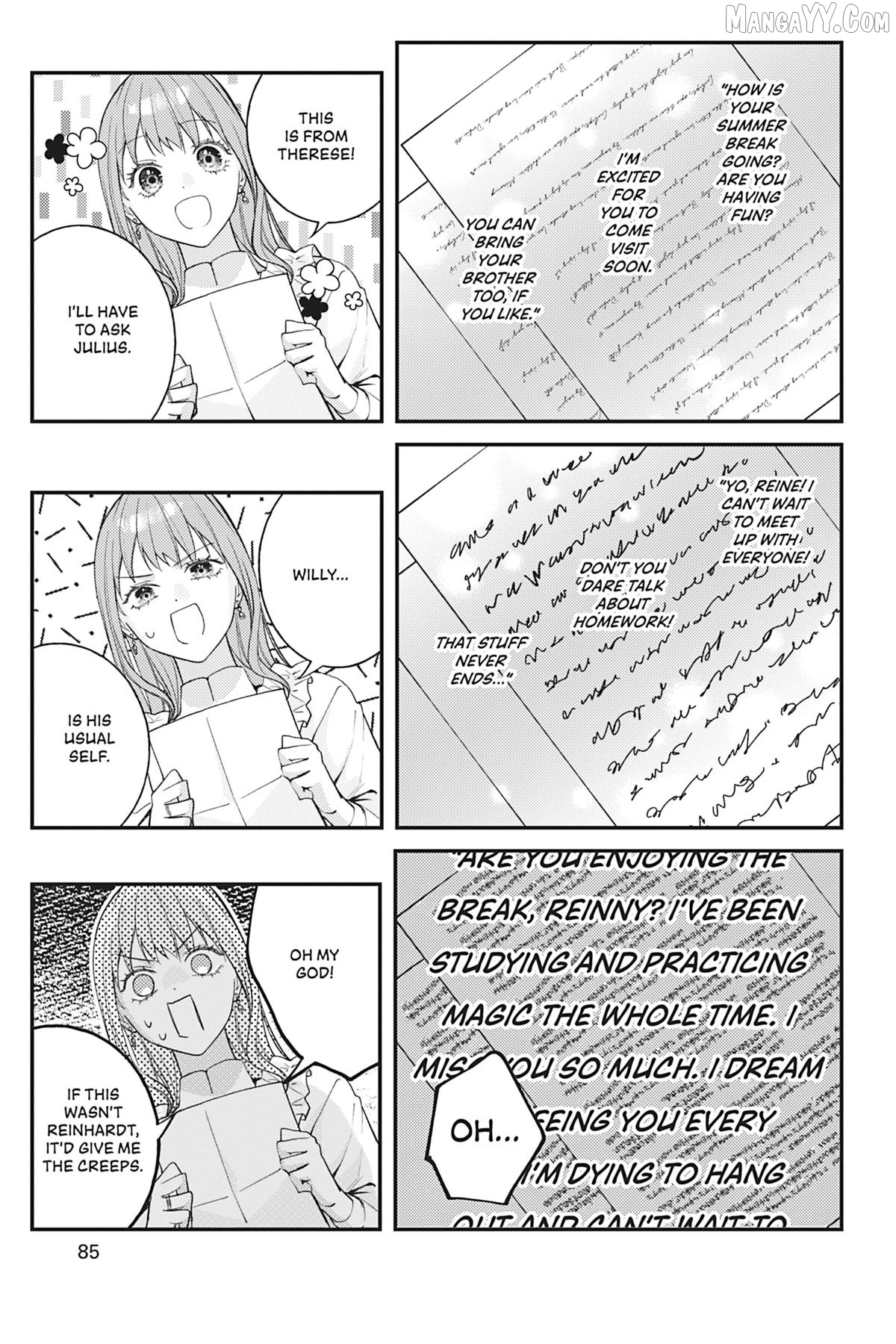 I Was Reincarnated as the Heroine on the Verge of a Bad Ending, and I'm Determined to Fall in Love! Chapter 28 - page 3