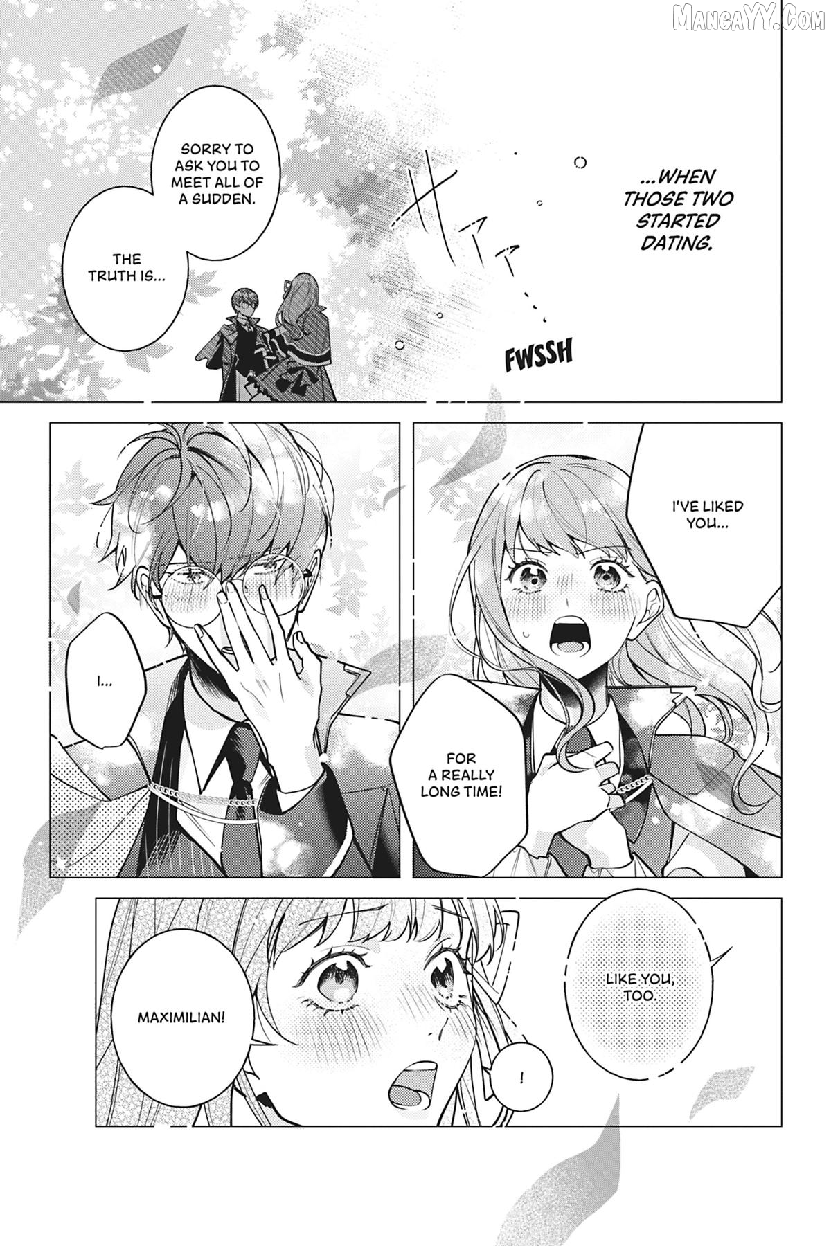 I Was Reincarnated as the Heroine on the Verge of a Bad Ending, and I'm Determined to Fall in Love! Chapter 29.5 - page 3