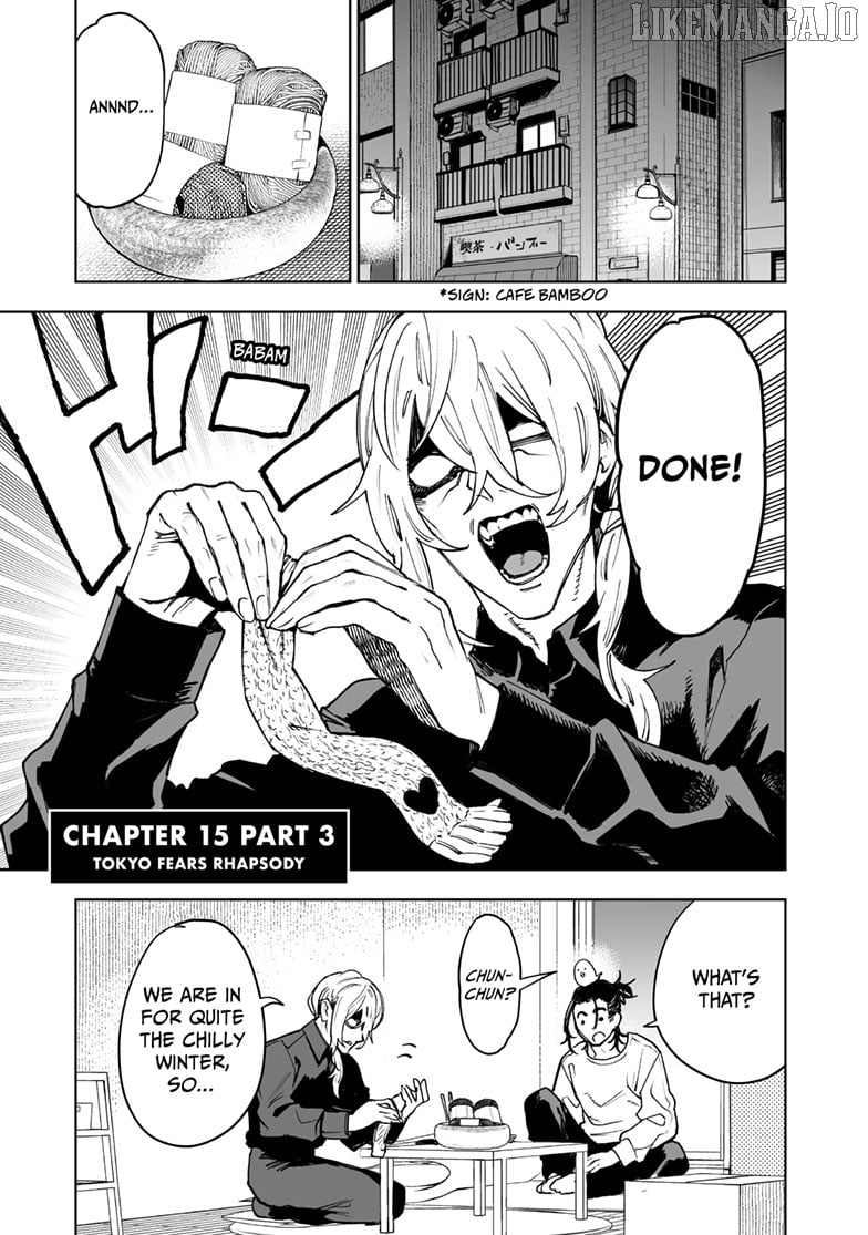 Tokyo Kaijin Rhapsody Chapter 15.3 - page 1