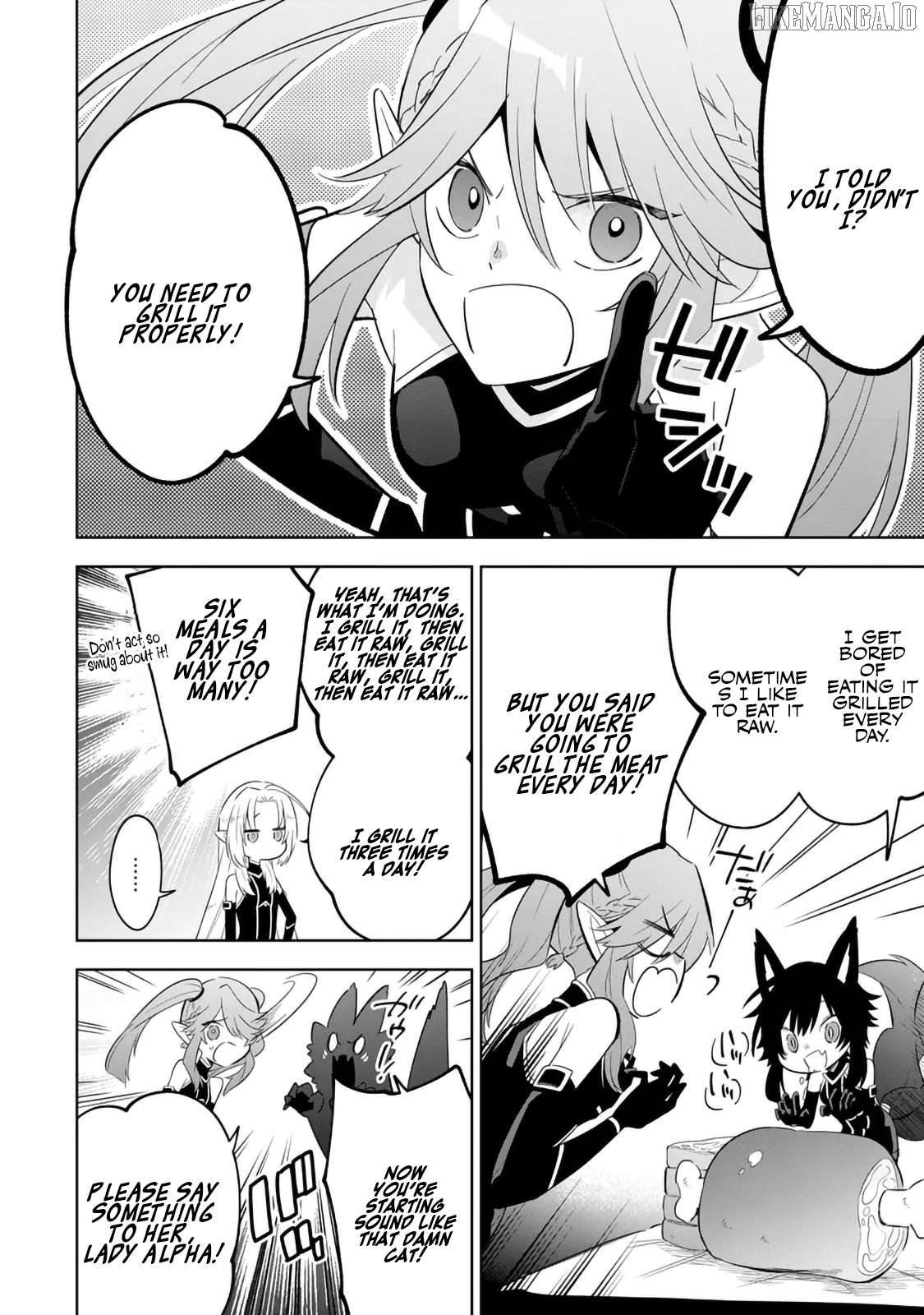 Kage no Jitsuryokusha ni Naritakute! Shichikage Retsuden Chapter 14.1 - page 6
