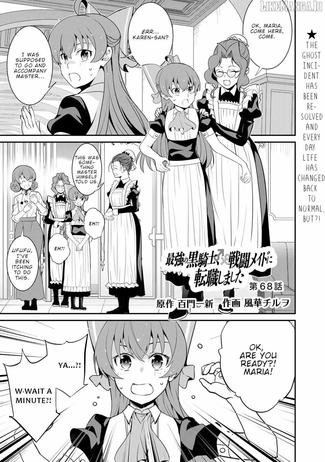Saikyou No Kurokishi, Sentou Maid Ni Tenshoku Shimashita Chapter 68 - page 1