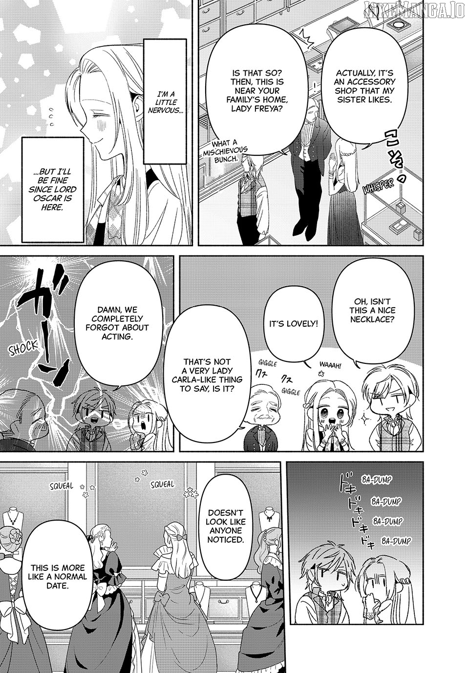 Moto Konyakusha kara Nigeru tame Kyūketsu Hakushaku ni Koibito no Furi wo Onegai Shitara, Naze ka Dekiai Mōdo ni Narimashita Chapter 22.5 - page 5