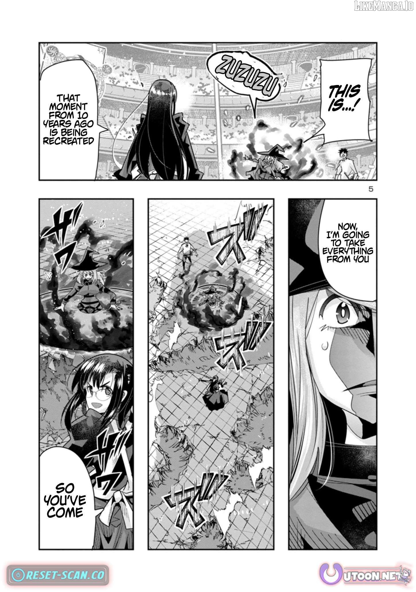 Uchi no Deshi ga Itsu no Manika Jinrui Saikyou ni Natte-ite, Nan no Sainou Monai Shishou no Ore ga, Sore wo Koeru Uchuu Saikyou ni Go Nintei Sareteiru Kudan ni Tsuite Chapter 11.2 - page 5