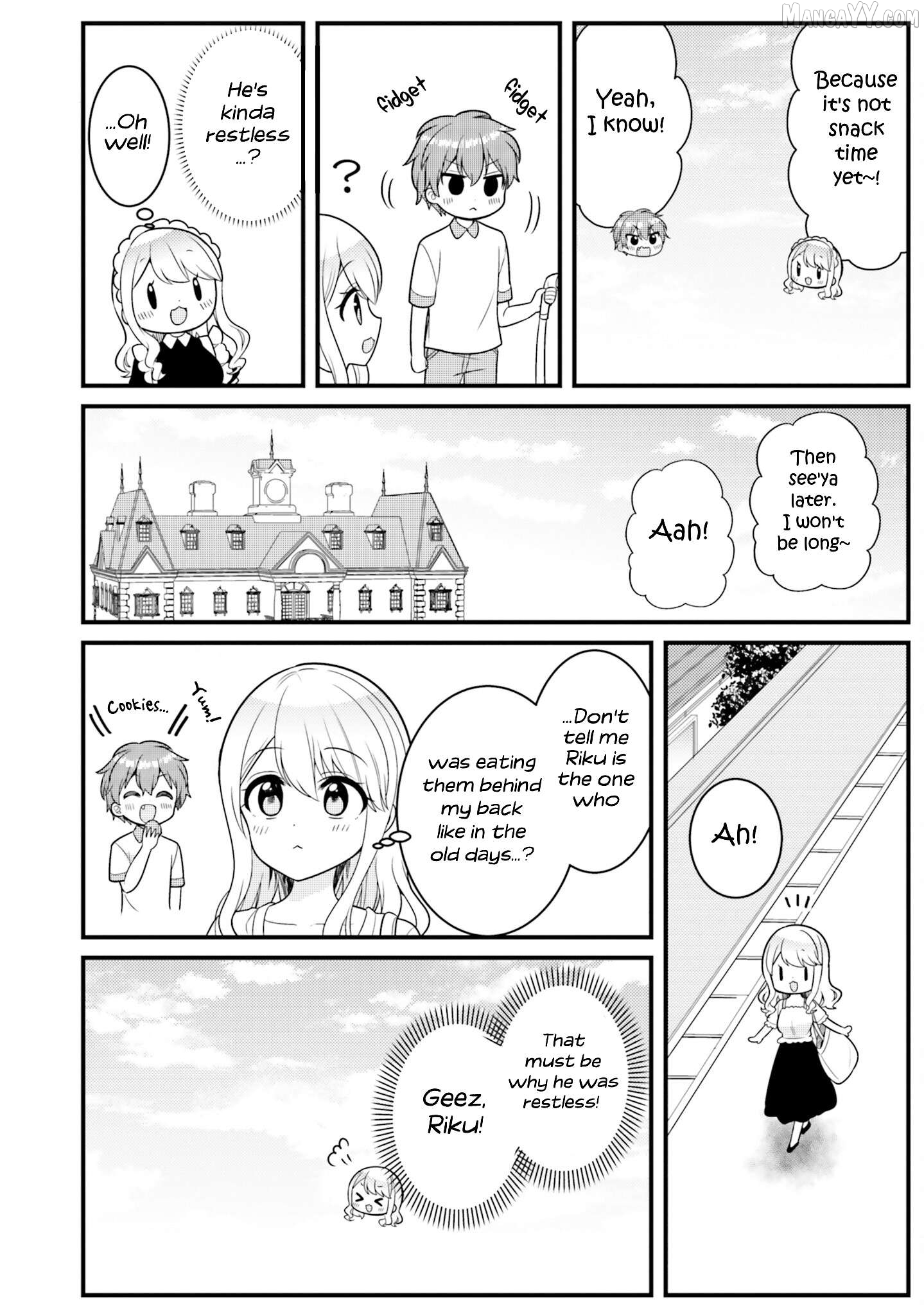 Tekito Na Maid No Oneesan & Erasou De Ichizu Na Botchan Chapter 41.5 - page 4