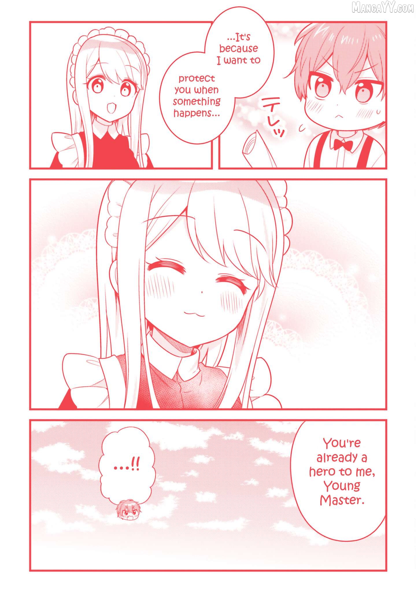 Tekito Na Maid No Oneesan & Erasou De Ichizu Na Botchan Chapter 41.5 - page 9