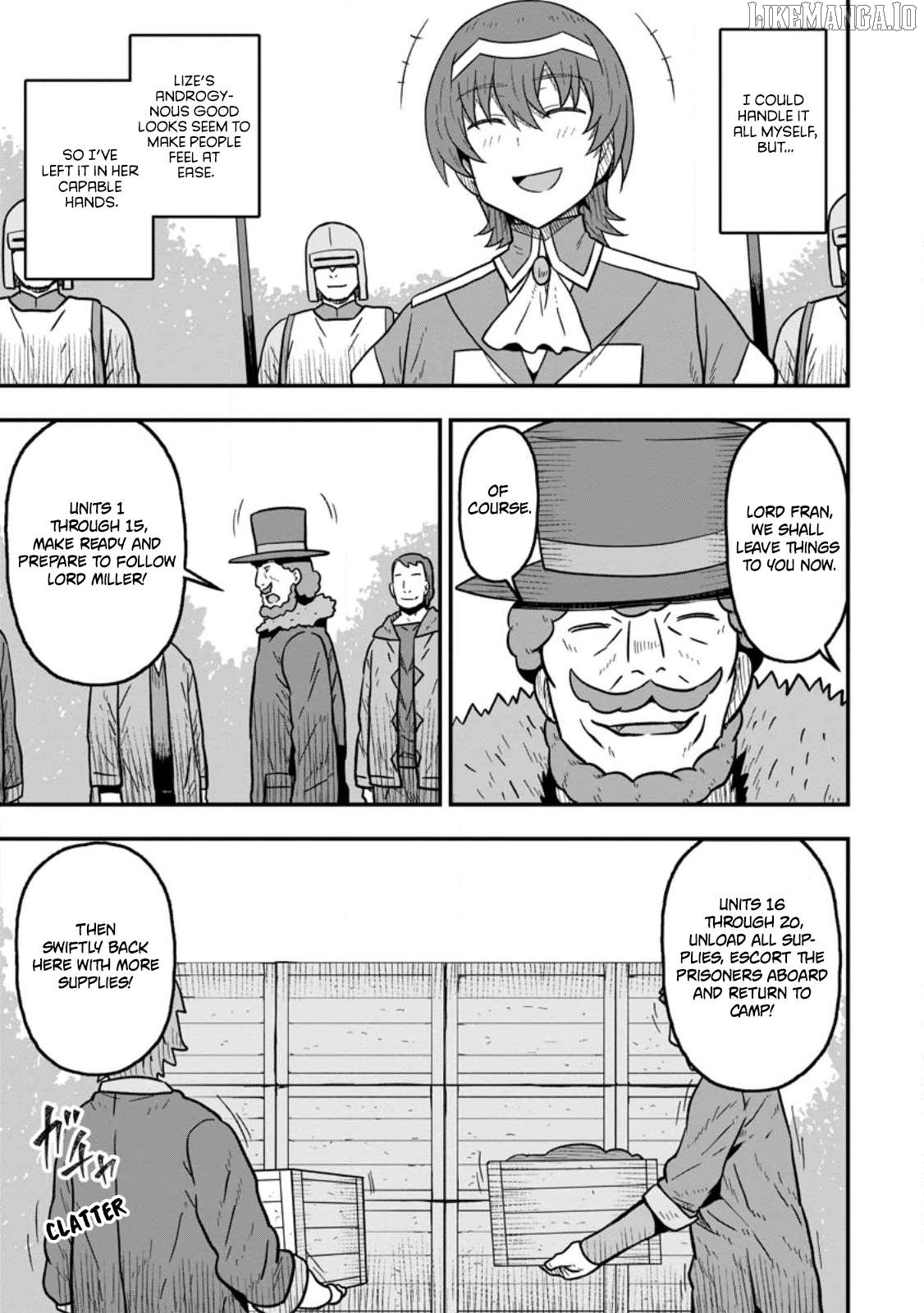 Isekai Saikyou no Yome desu ga, Yoru no Tatakai wa Ore no Hou ga Tsuyoi You desu ~Chiryaku o Ikashite Nariagaru Harem Senki~ Chapter 26 - page 17