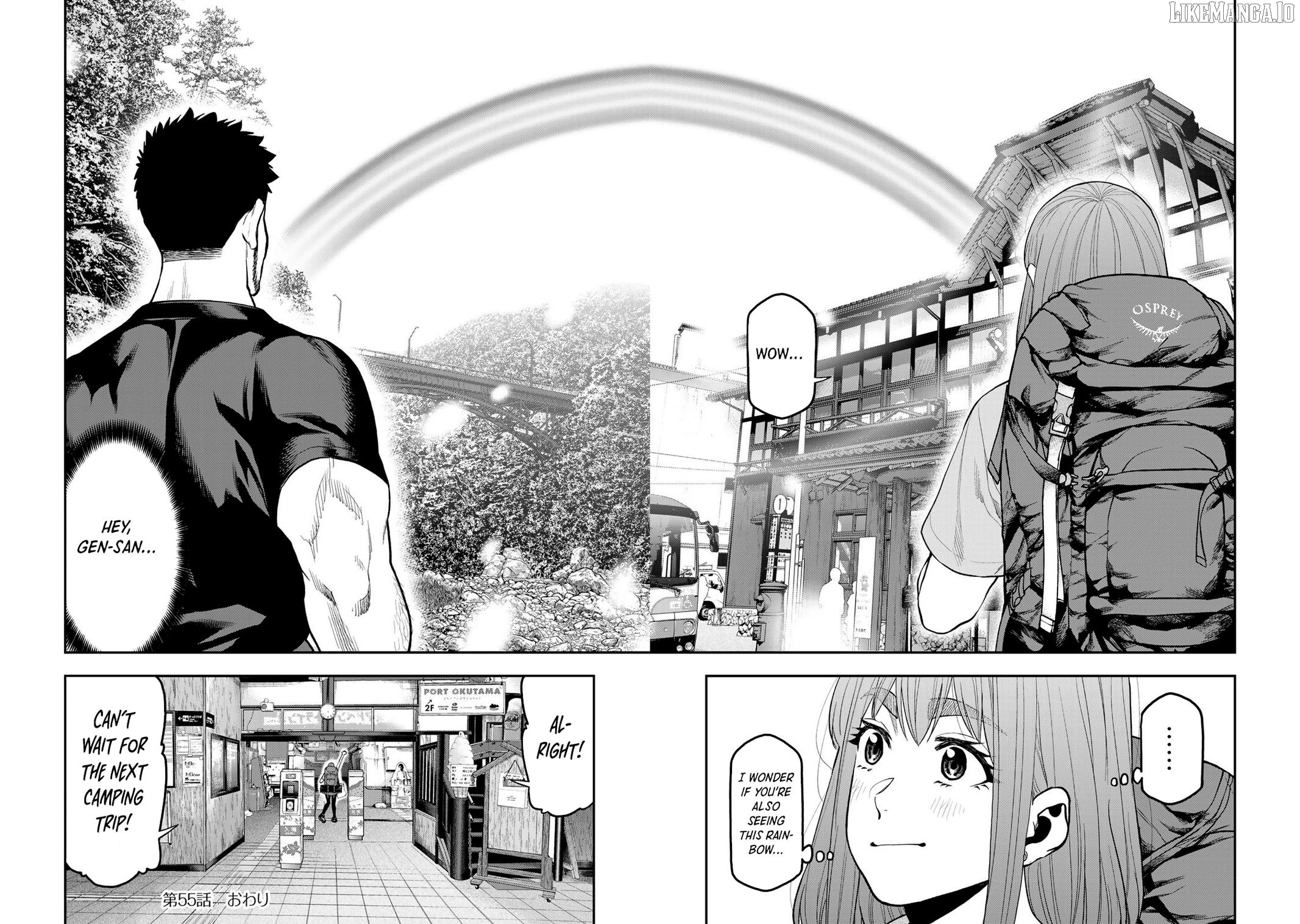 Futari Solo Camp Chapter 55 - page 23