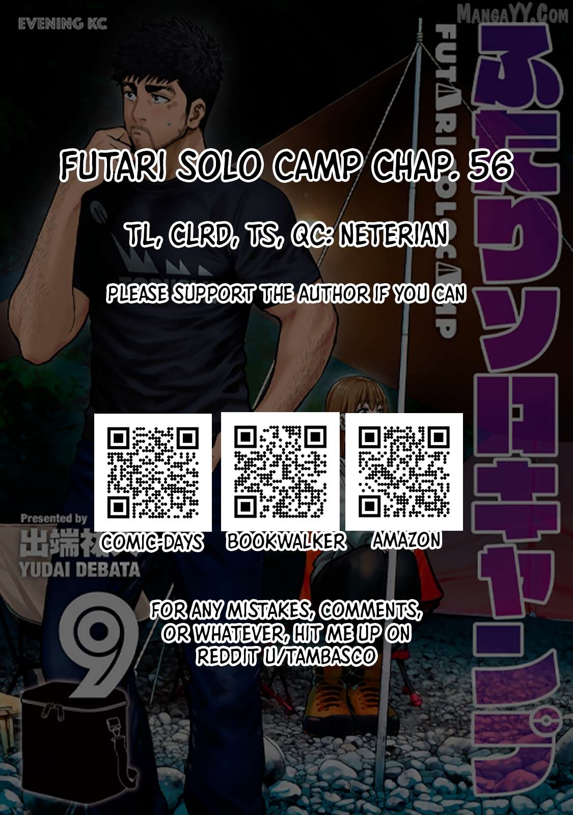 Futari Solo Camp Chapter 56 - page 1