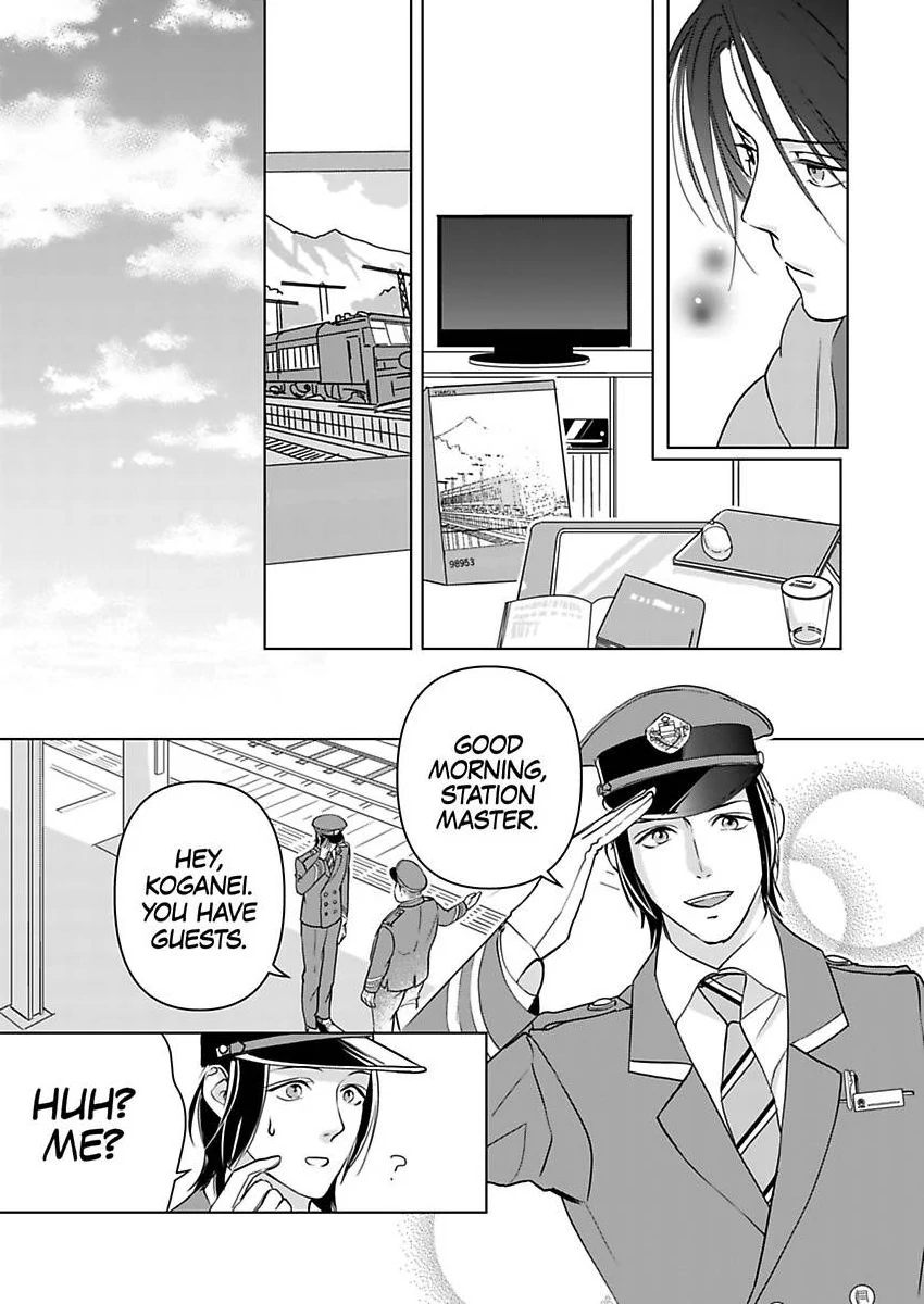 Ekikoi: The Young Miss Falls for the Station Attendant Chapter 13 - page 12
