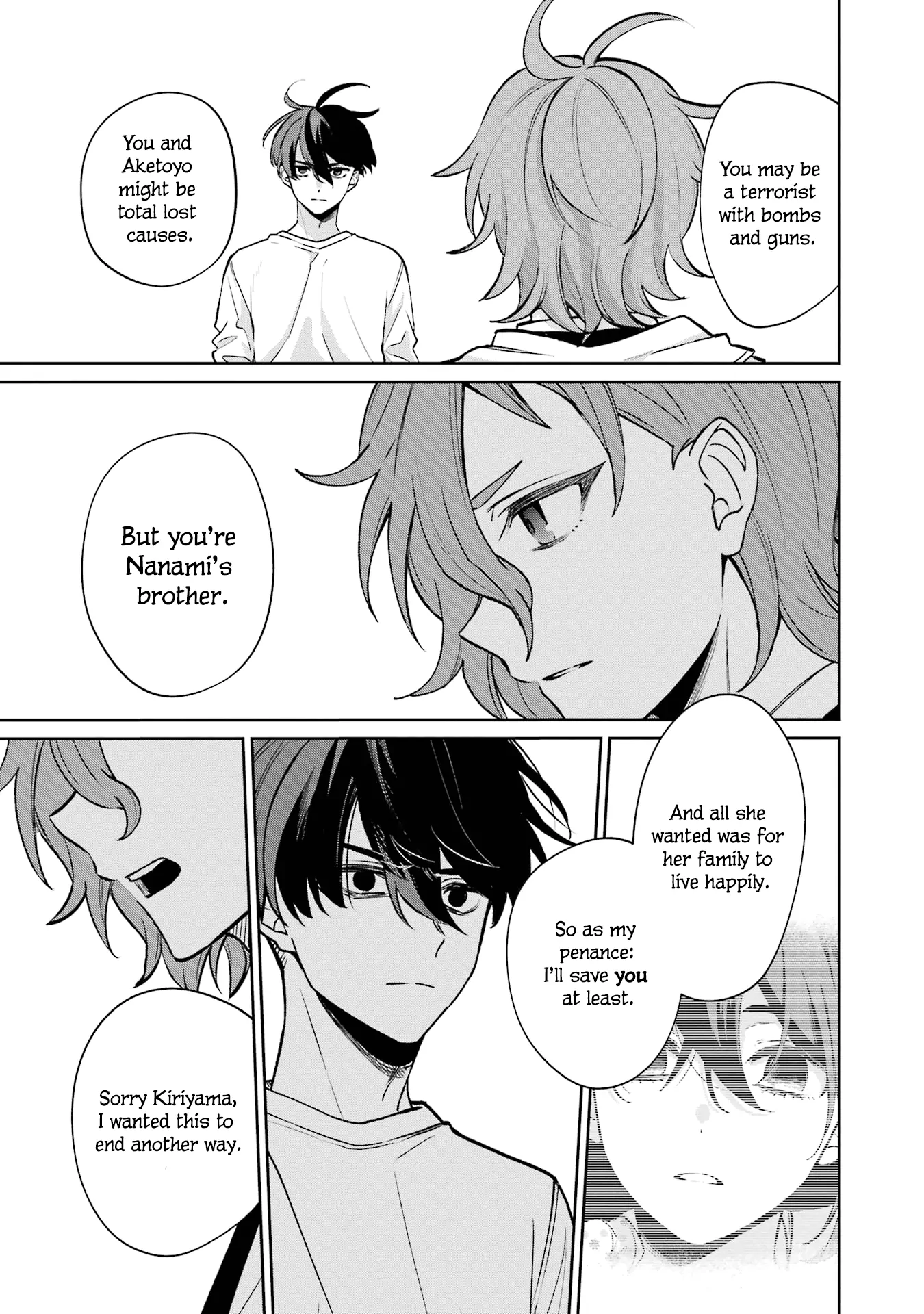 Sachiiro no One Room Gaiden - Seikai no Meitantei Chapter 13 - page 35