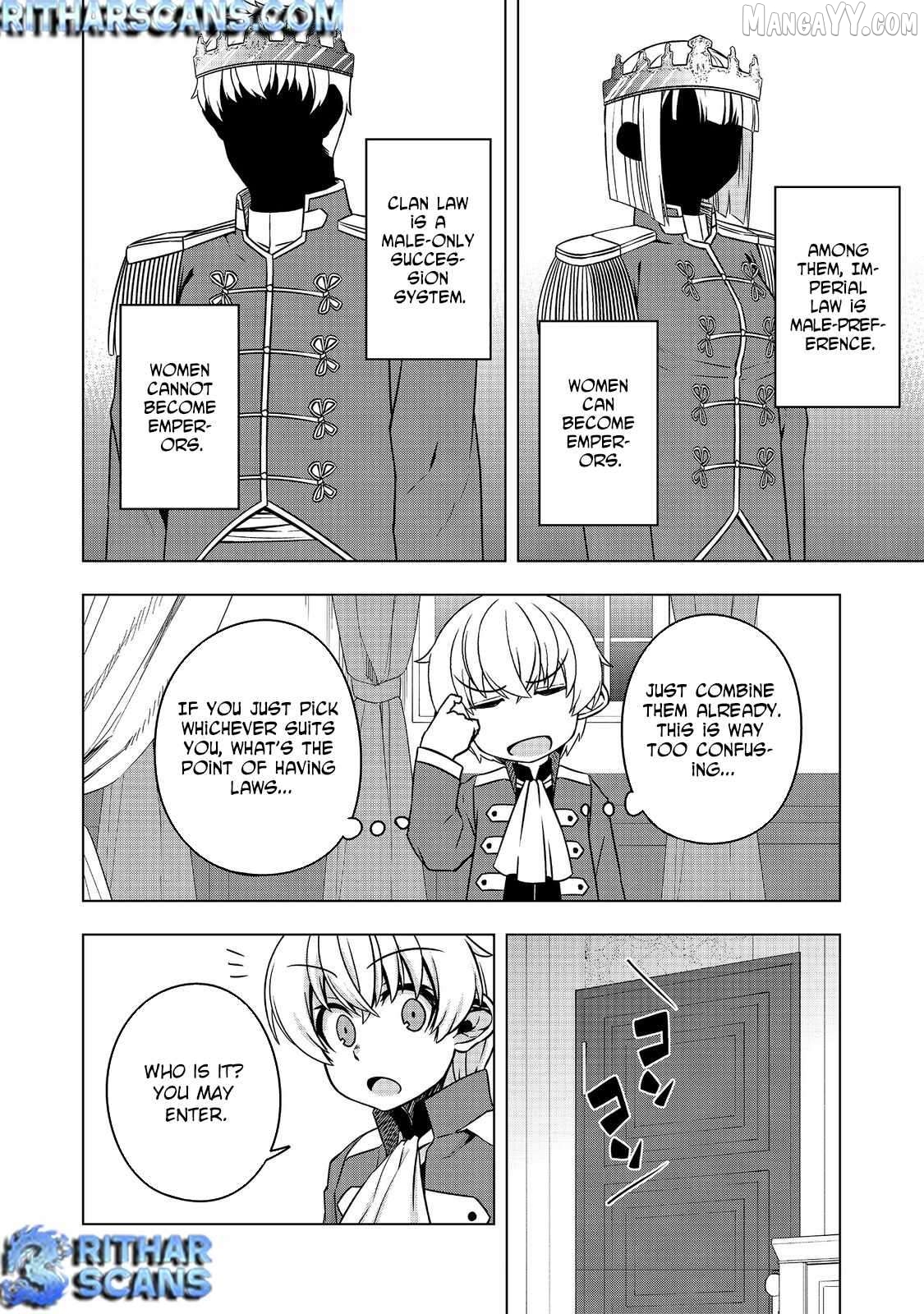 Tensei Shitara Koutei deshita ~Umare Nagara no Koutei wa Kono Saki Ikinokoreru ka~@COMIC Chapter 7 - page 32