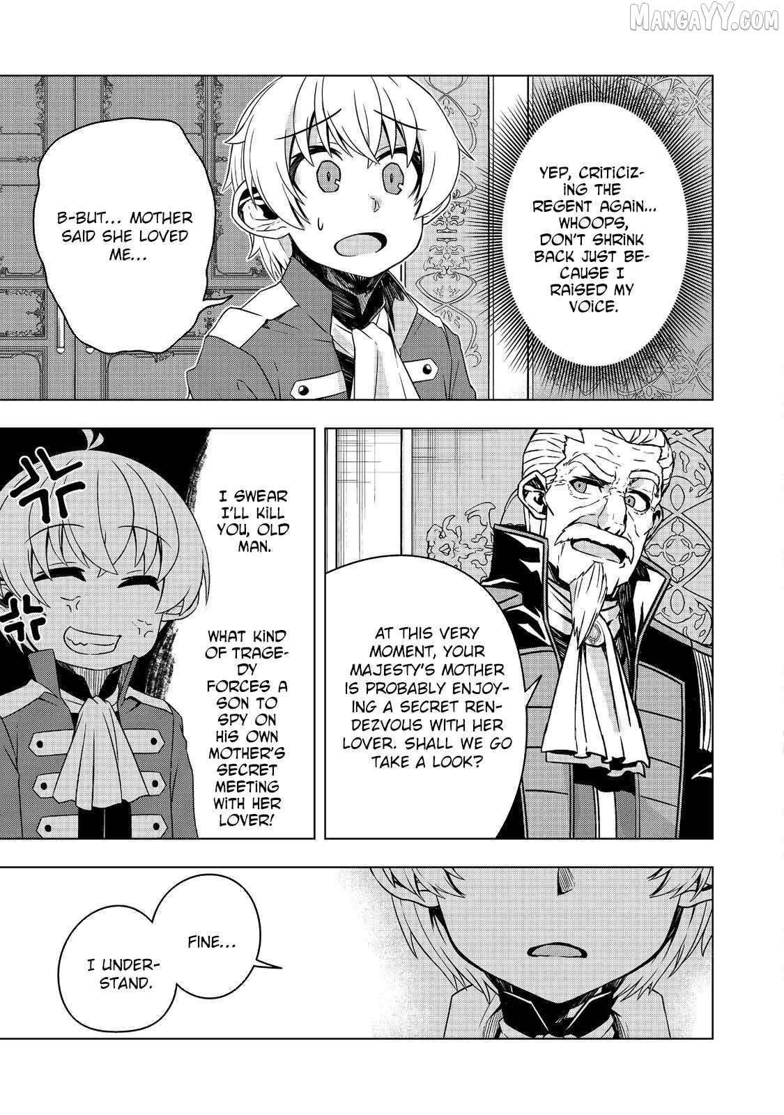 Tensei Shitara Koutei deshita ~Umare Nagara no Koutei wa Kono Saki Ikinokoreru ka~@COMIC Chapter 7 - page 41