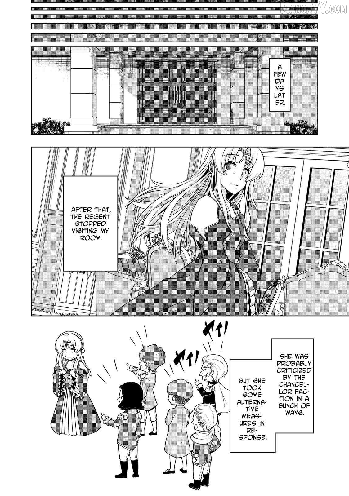 Tensei Shitara Koutei deshita ~Umare Nagara no Koutei wa Kono Saki Ikinokoreru ka~@COMIC Chapter 7 - page 46