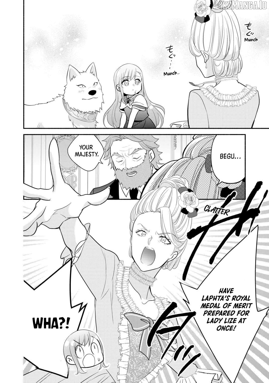Tensei Youjo. Kamikemono to Ouji to, Saikyou no Ojisan Youhei-dan no Naka de Ikiru. Chapter 26 - page 24
