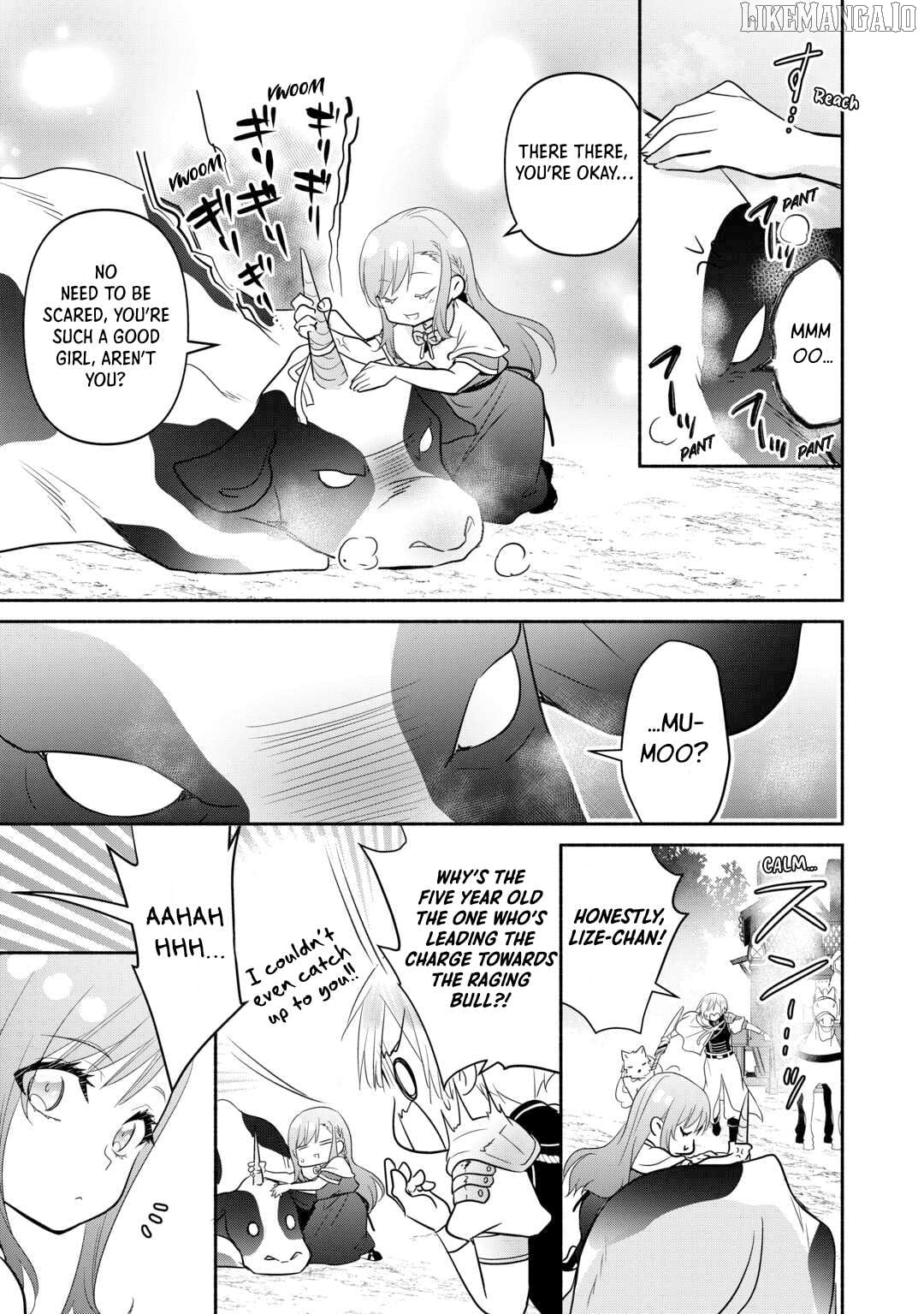 Tensei Youjo. Kamikemono to Ouji to, Saikyou no Ojisan Youhei-dan no Naka de Ikiru. Chapter 26 - page 3