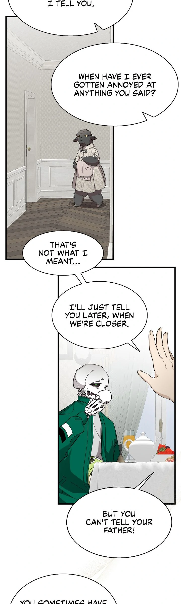 The Skeleton Becomes a Cat Dad Chapter 224 - page 17