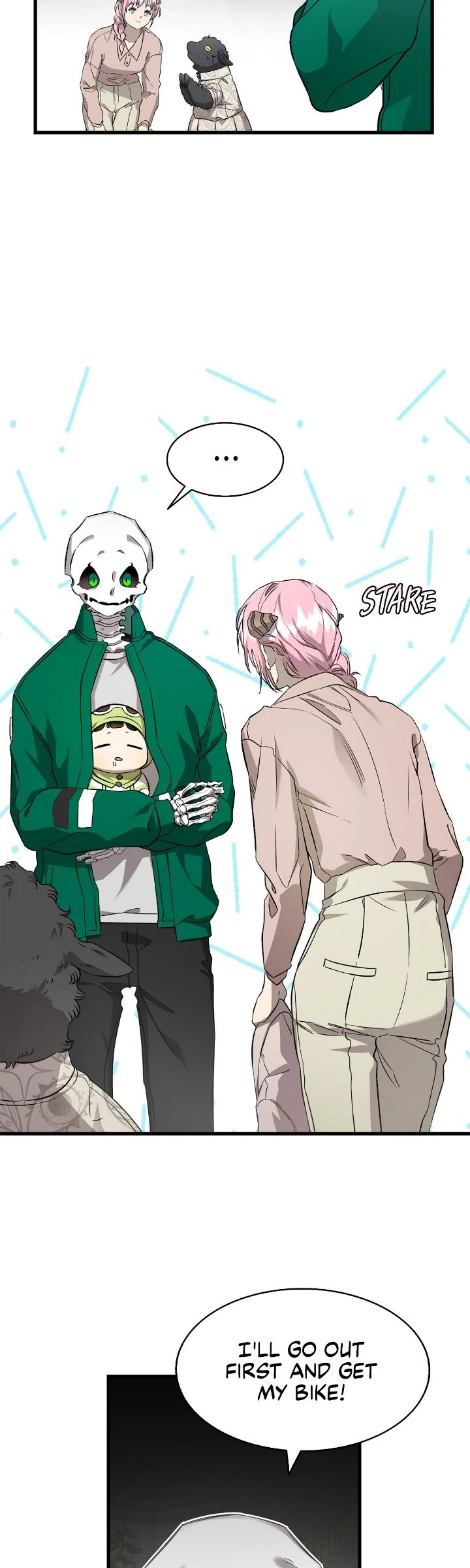 The Skeleton Becomes a Cat Dad Chapter 224 - page 22