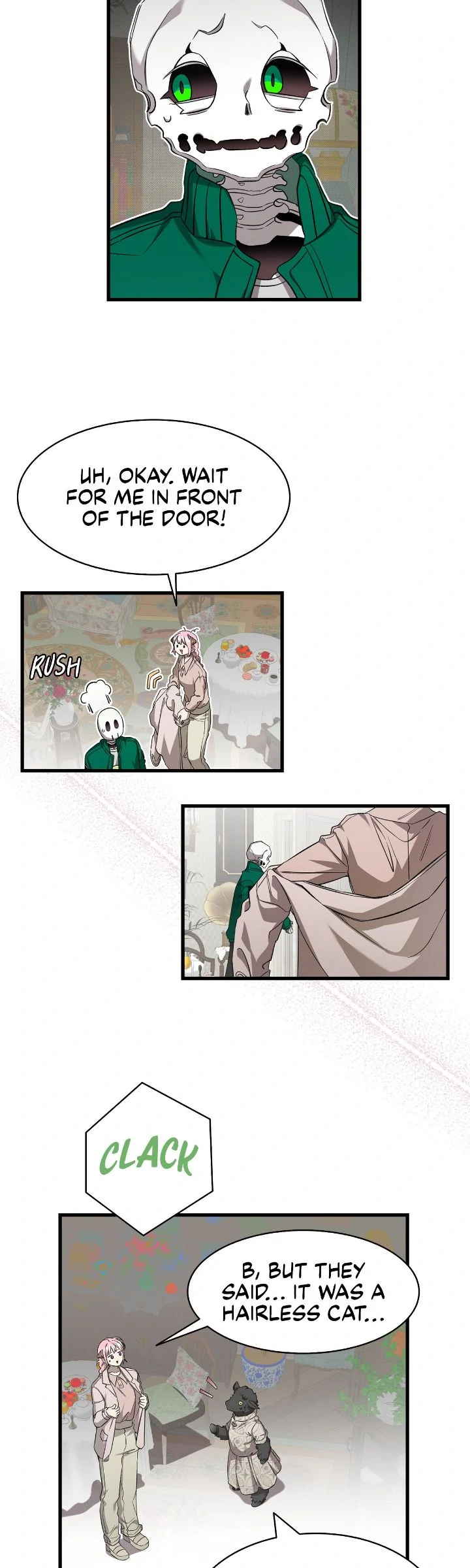 The Skeleton Becomes a Cat Dad Chapter 224 - page 23