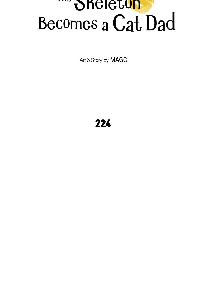 The Skeleton Becomes a Cat Dad Chapter 224 - page 3