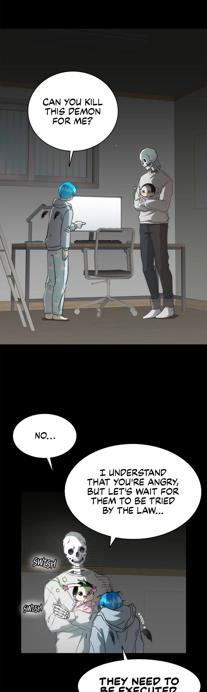 The Skeleton Becomes a Cat Dad Chapter 224 - page 36