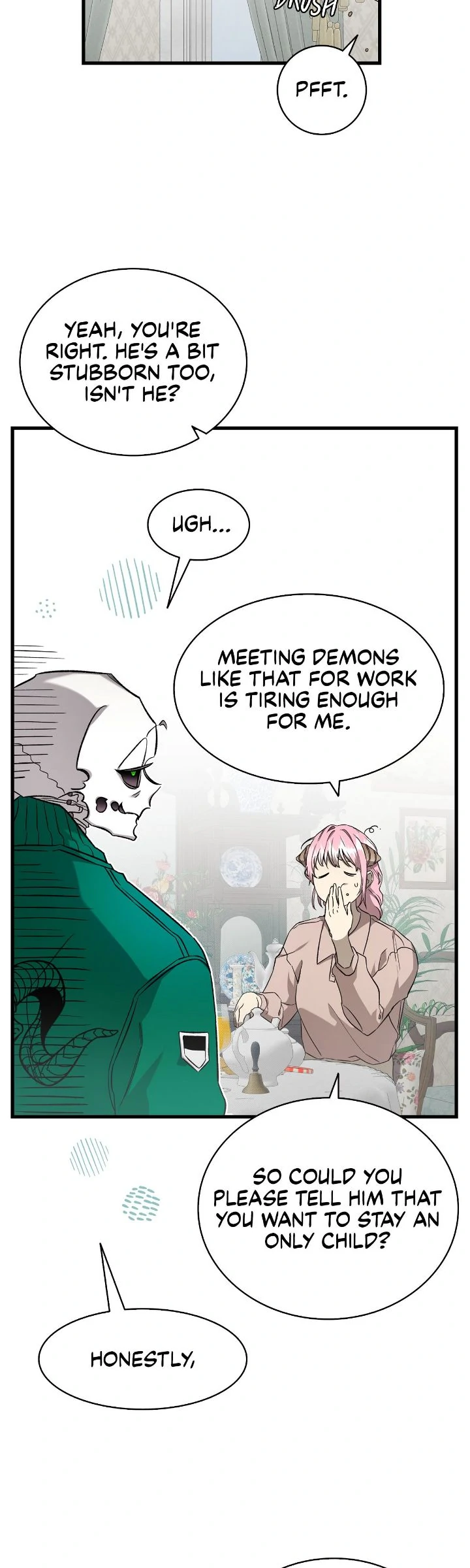 The Skeleton Becomes a Cat Dad Chapter 224 - page 8